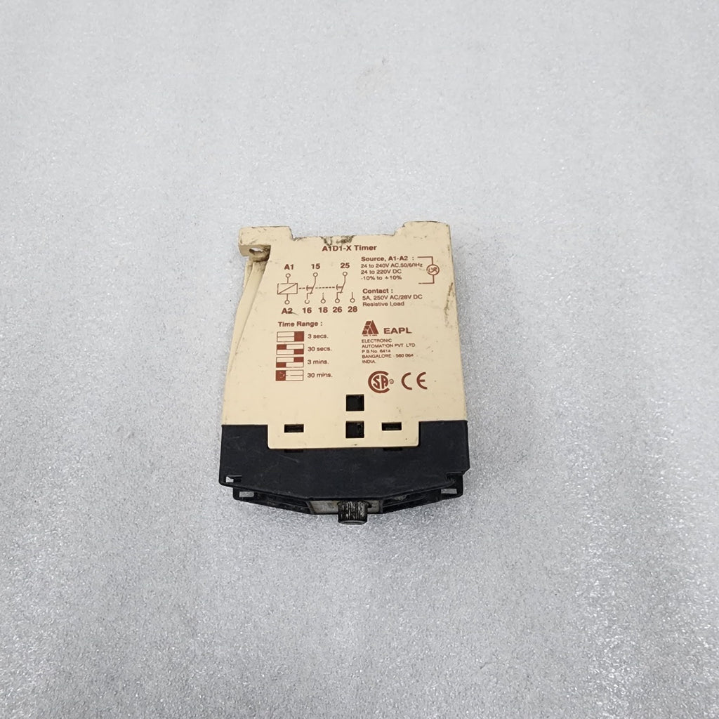 EAPL A1D1-X TIMER RELAY 24-240VAC/24-220VDC