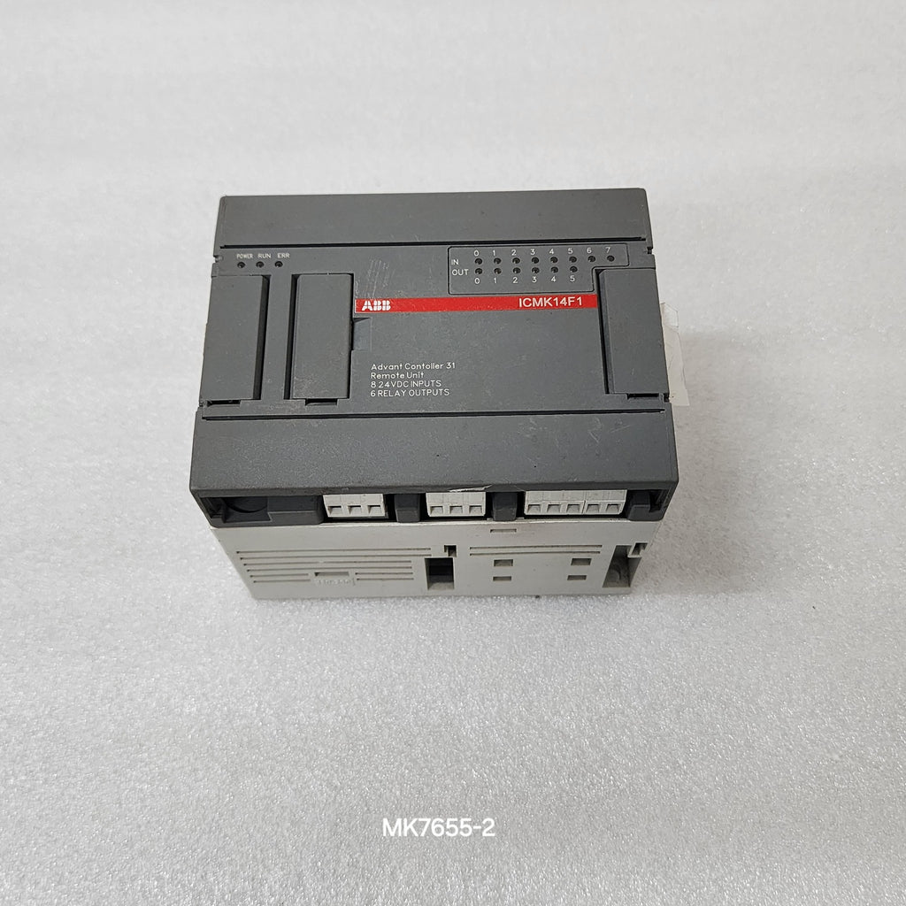 ABB ICMK14F1-L13.0 ADVANT CONTROLLER 31 REMOTE UNIT 1SBP260050R1001 24VDC