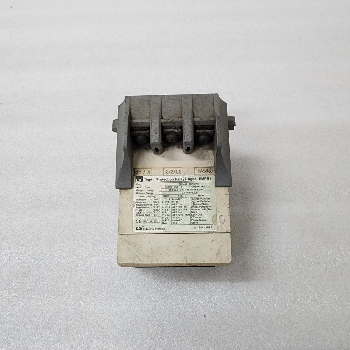 LS META MEC DIGITAL PROTECTION RELAY 6A EMPR