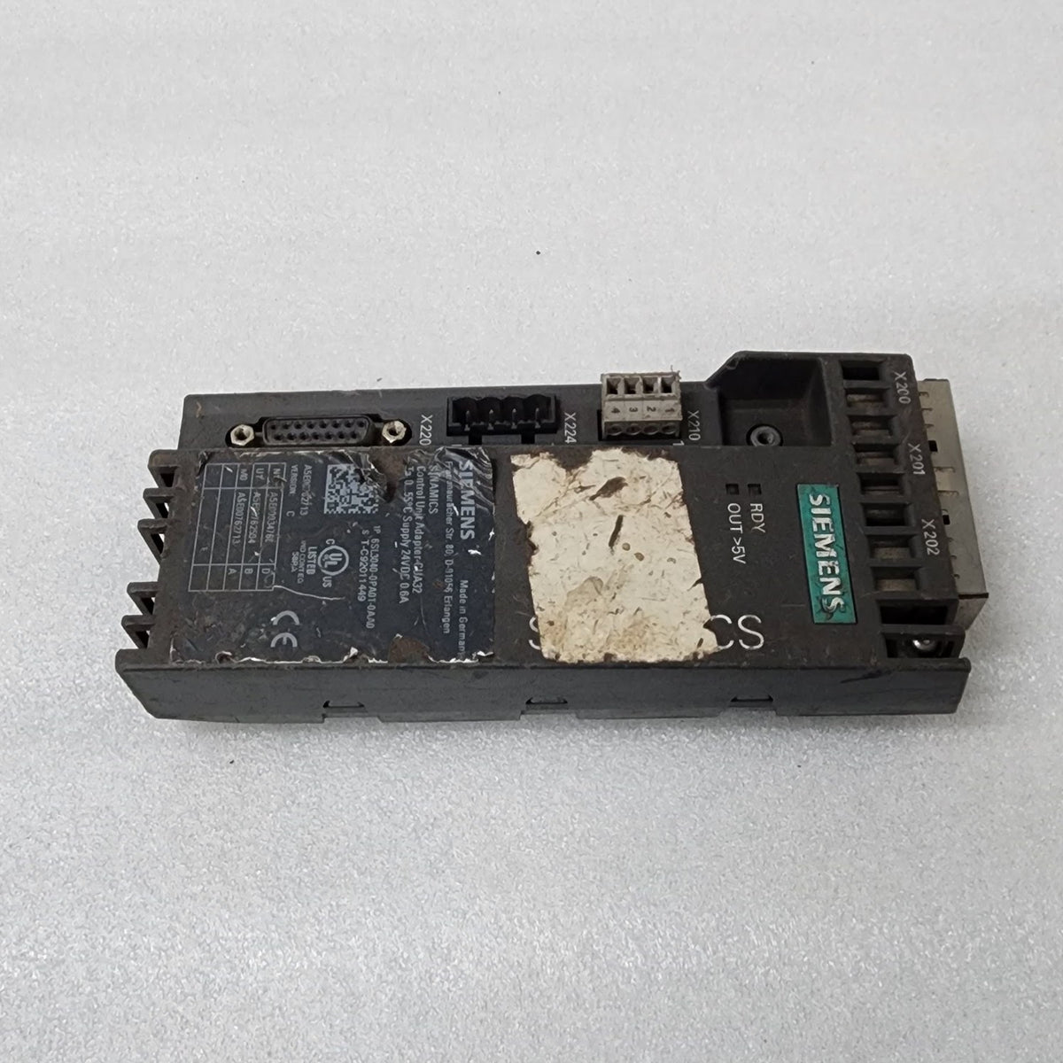 SIEMENS 6SL3040-0PA01-0AA0 CUA32 CONTROL UNIT ADAPTER