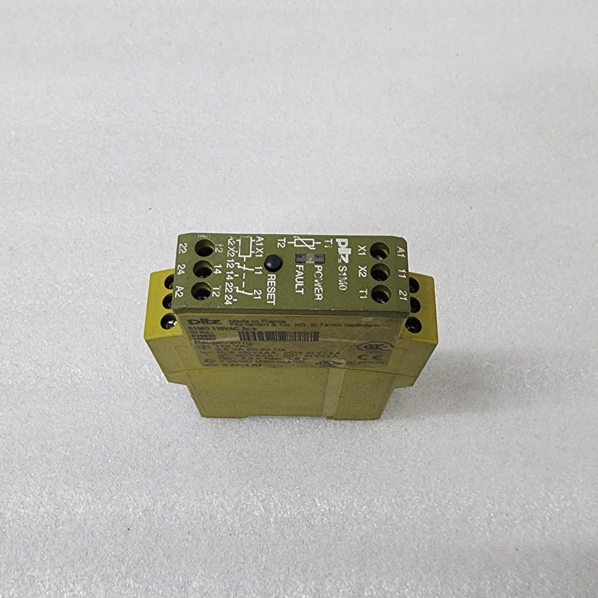 PILZ S1M0 ELECTRONIC MONITORING RELAY 839630-100307