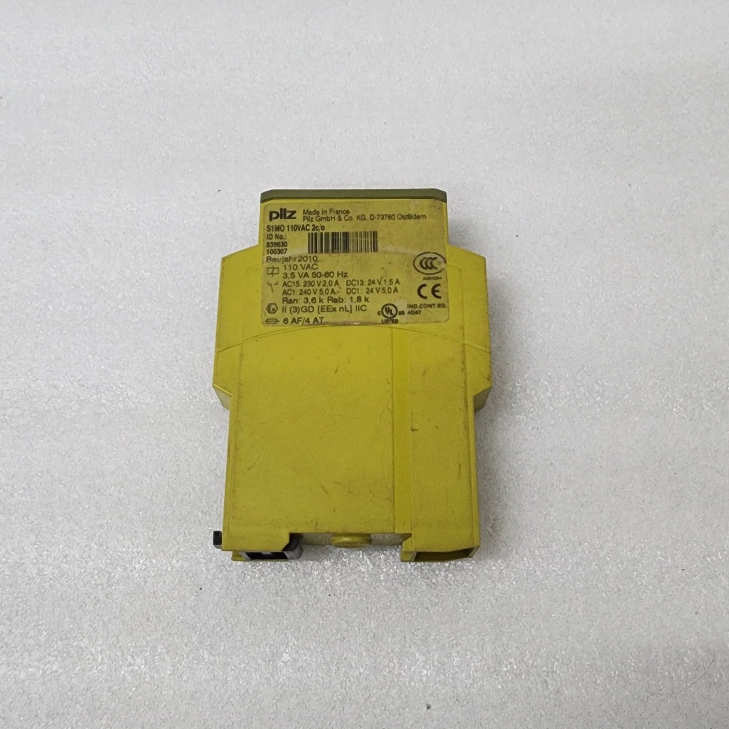 PILZ S1M0 ELECTRONIC MONITORING RELAY 839630-100307