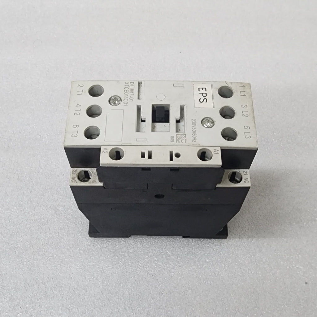 EATON DIL M17-01 MAGNETIC CONTACTOR XTCE018C01 230V