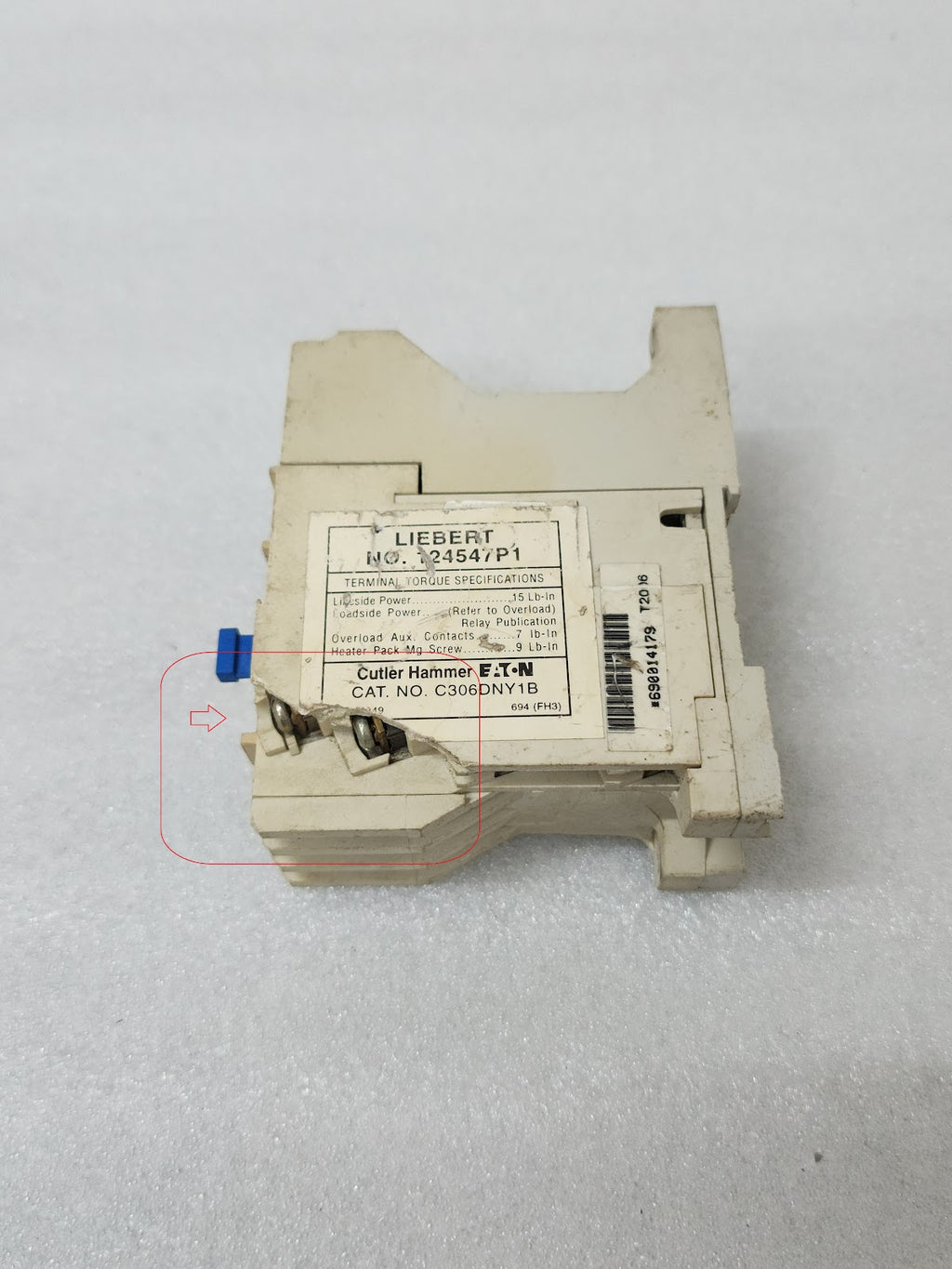CUTLER HAMMER EATON C306DNY1B THERMAL OVERLOAD RELAY 32A FREEDOM SERIES B1 MOTOR