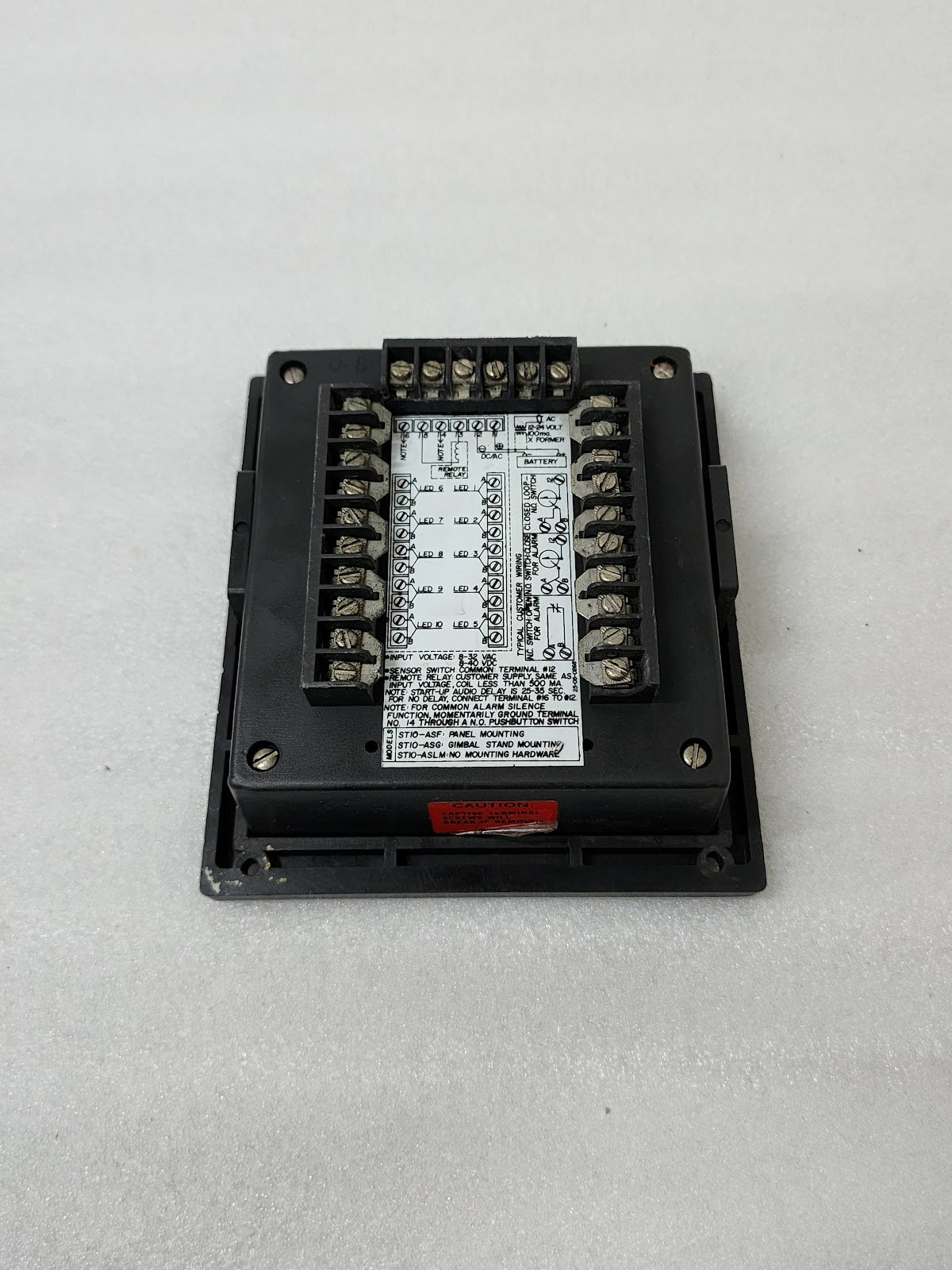 MURPHY SELECTRONIC STIO-ASF ALARM PANEL 8-32VAC/8-40VDC