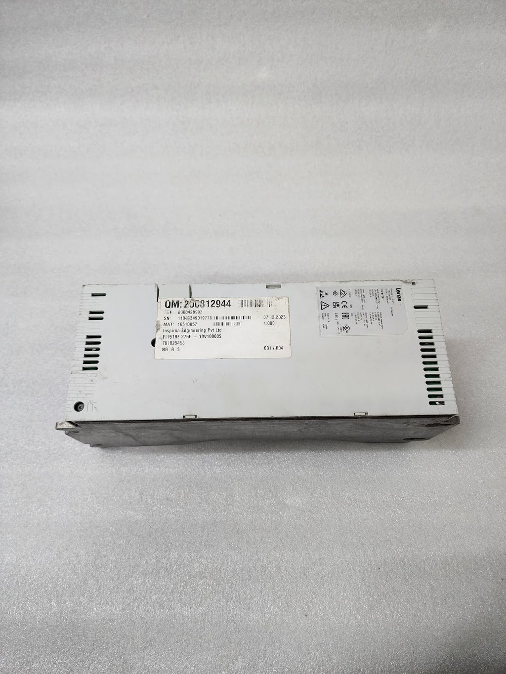LENZE I55BE275F10V10000S INVERTER DRIVE 7.5KW/10HP