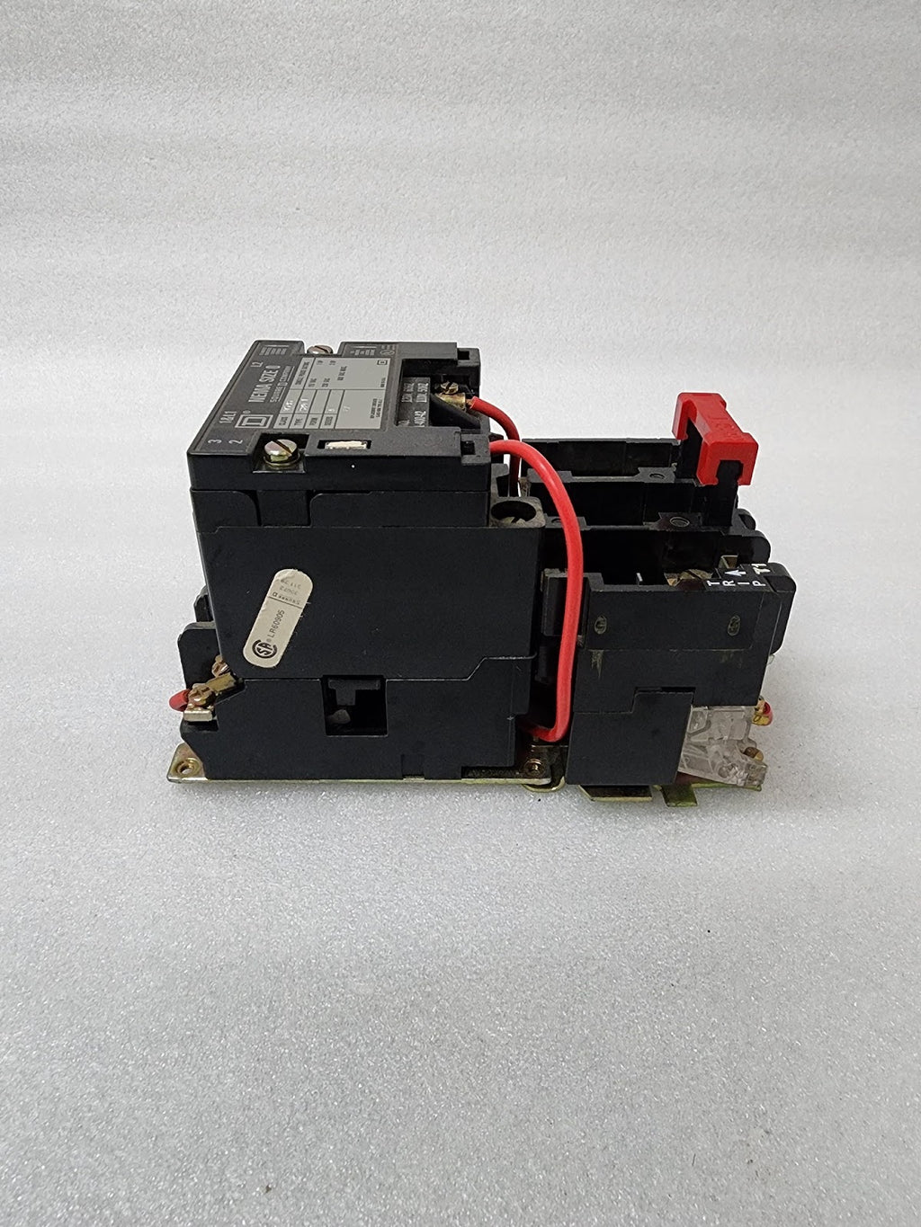 SQUARE D SB0-1 SER A MANUAL MOTOR STARTER COIL VOLTAGE 110-120V