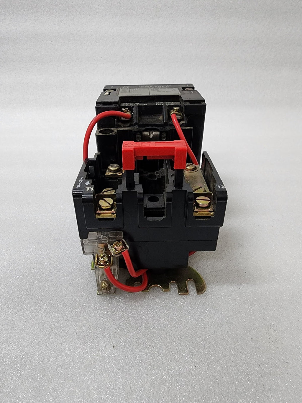 SQUARE D SB0-1 SER A MANUAL MOTOR STARTER COIL VOLTAGE 110-120V