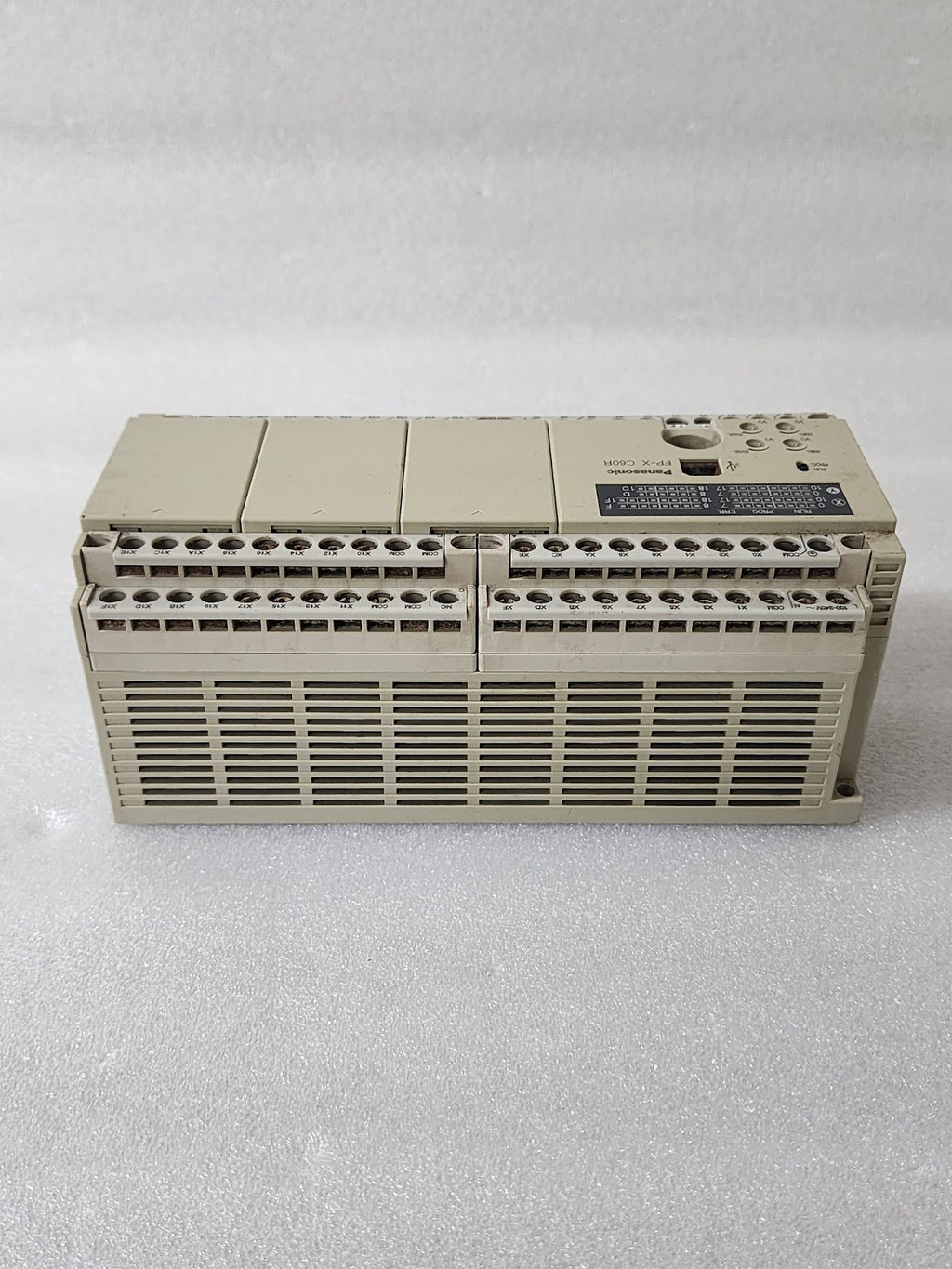 PANASONIC FP-X C60R CONTROL UNIT AFPX-C60R 100-240V