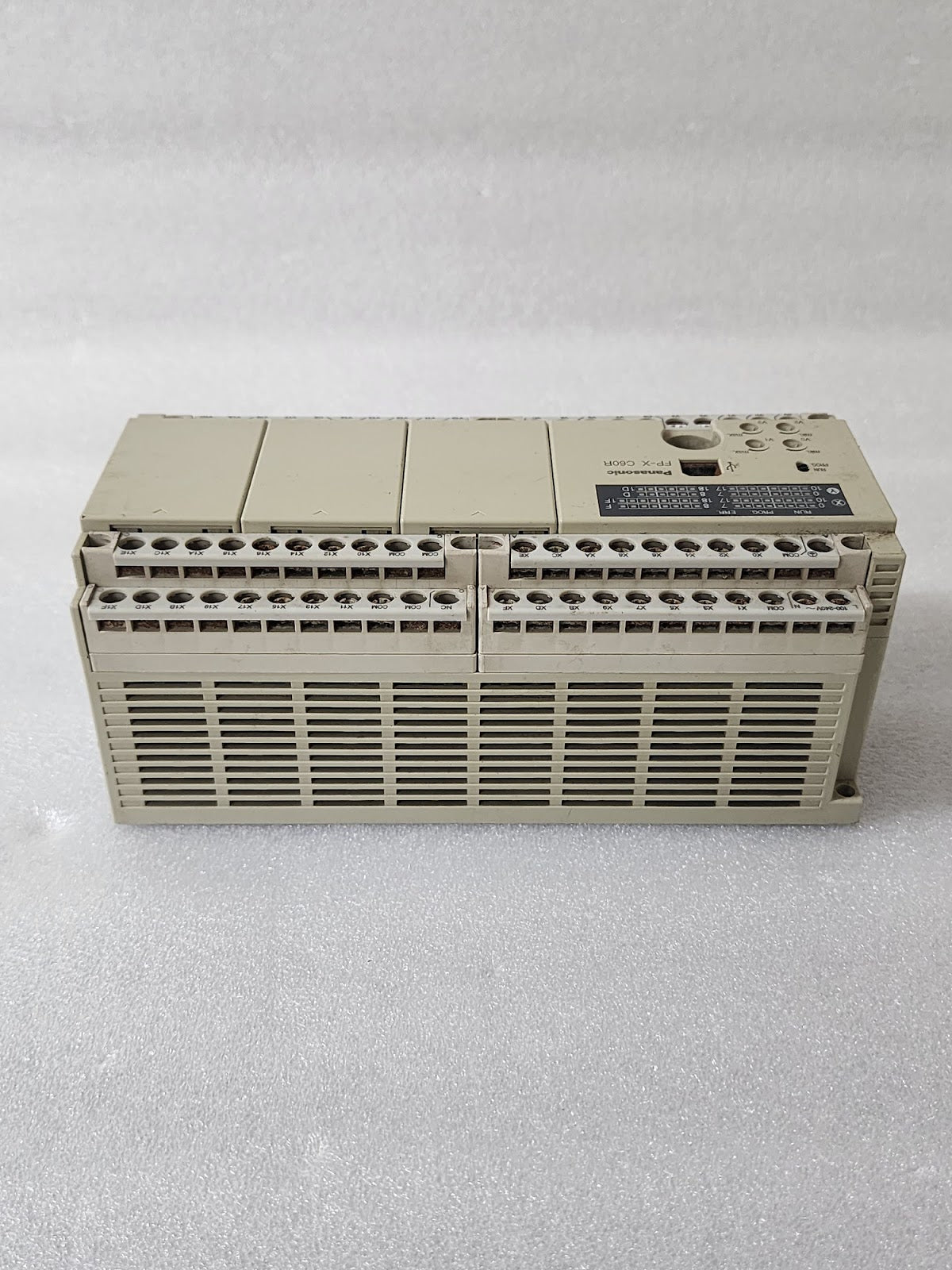 PANASONIC FP-X C60R CONTROL UNIT AFPX-C60R 100-240V