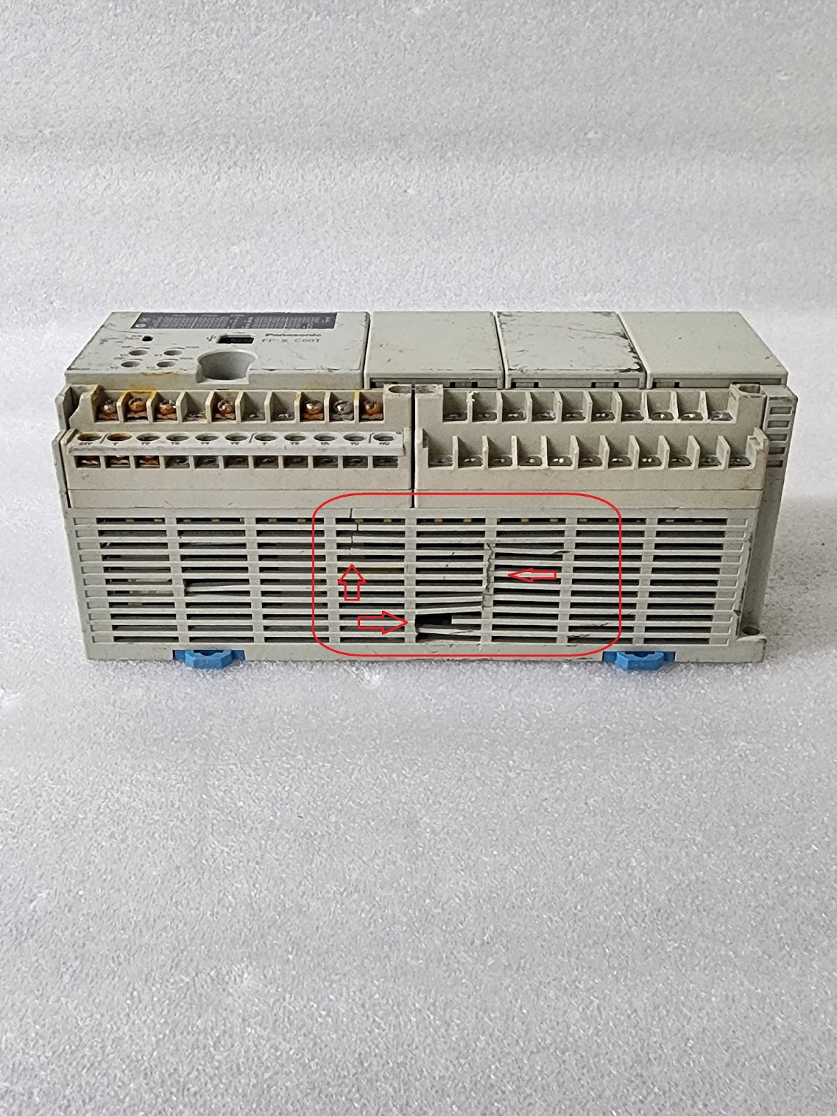 PANASONIC FP-X C60T CONTROL UNIT AFPX-C60T 100-240V