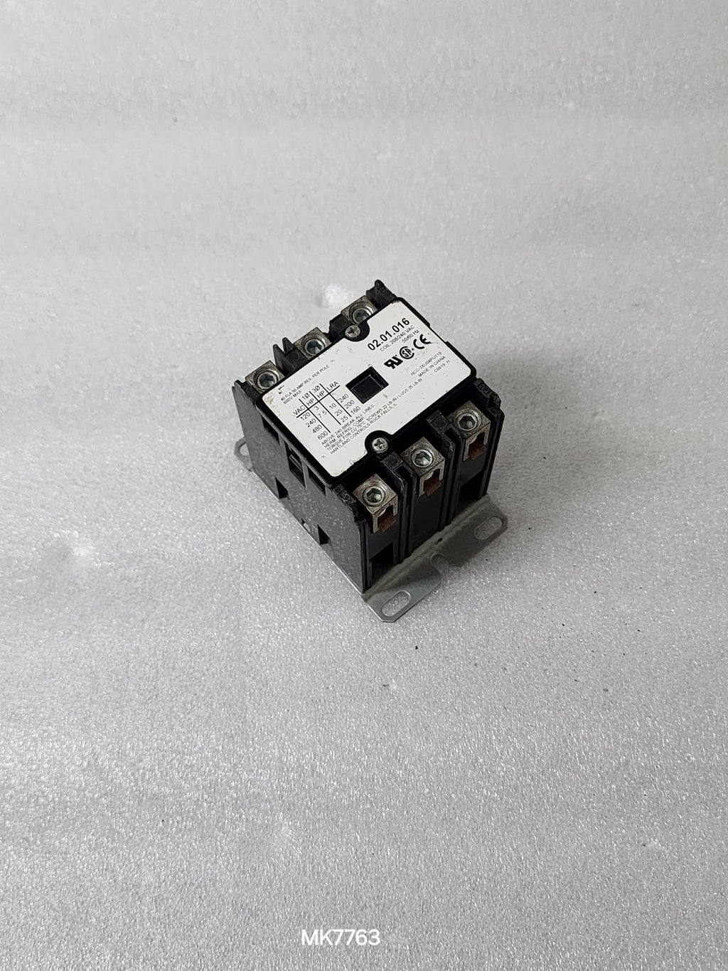 HARTLAND CONTROLS HCC-3XU04PU119 MAGNETIC CONTACTOR 50A 208/240V 02.01.016
