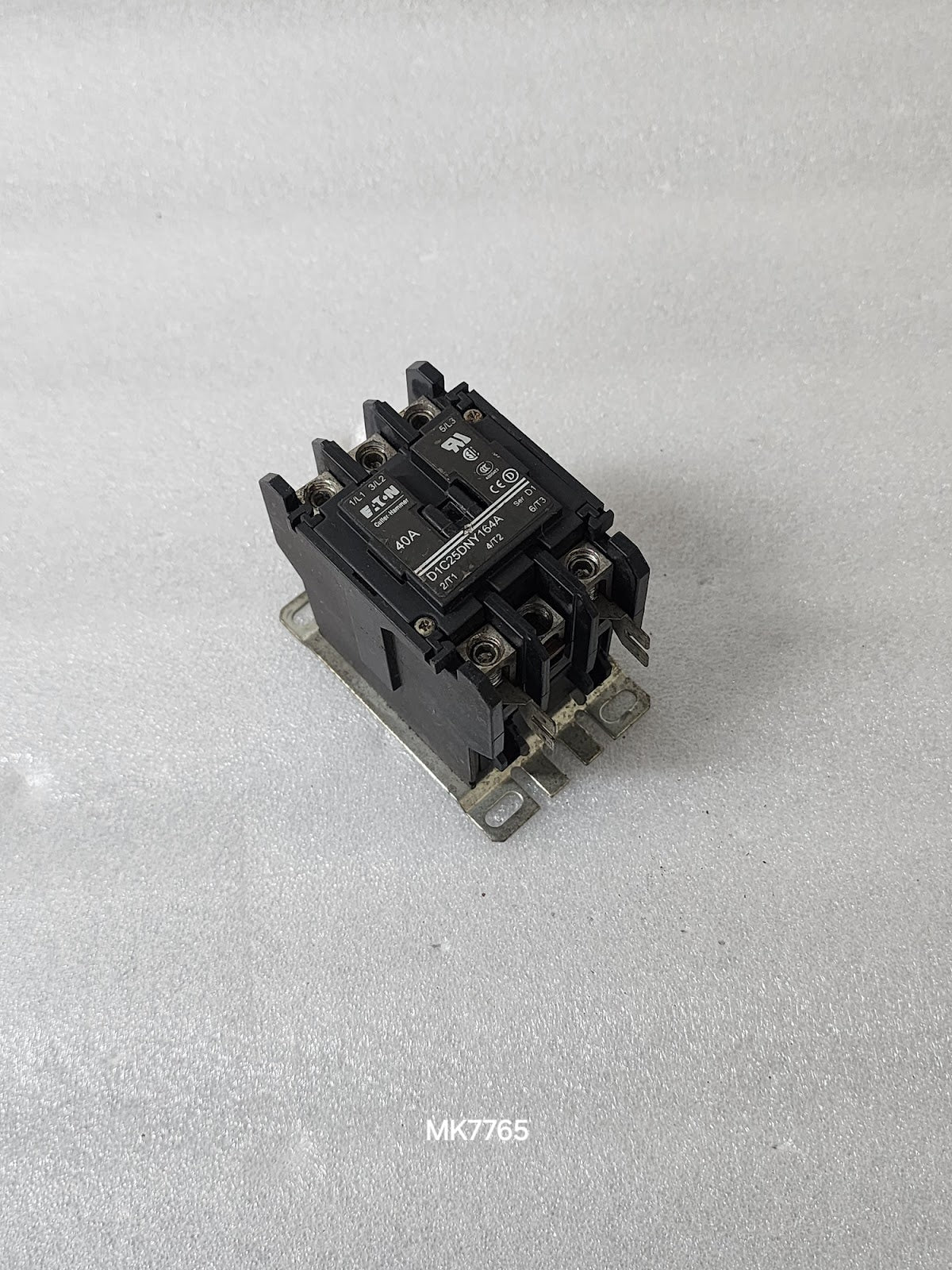 EATON D1C25DNY164A 3-POLE CONTACTOR 40A COIL VOLTAGE 110-120V