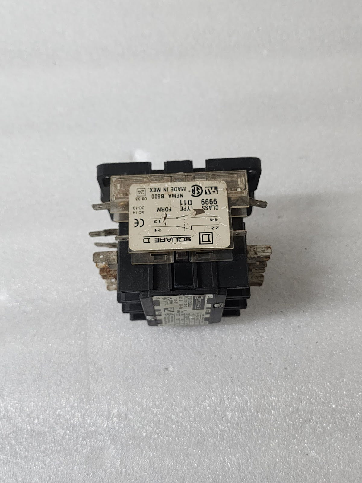 SQUARE D 87713-30-2 CONTACTOR 30A 8910DPA33S28X22 COIL VOLTAGE 110-120V