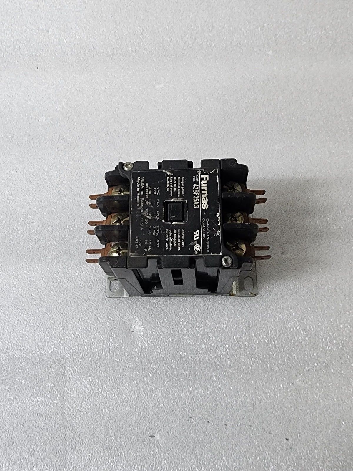 FURNAS 42BF35AG DEFINITE PURPOSE CONTACTOR