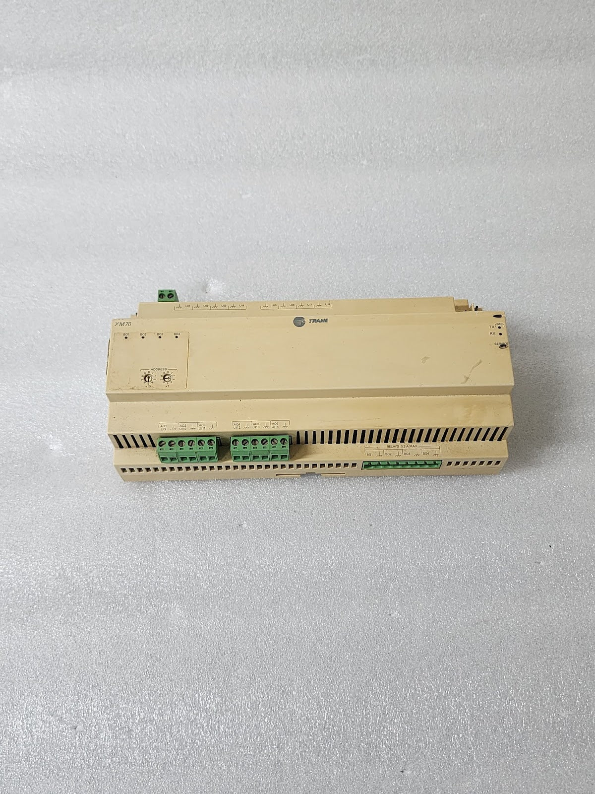 TRANE XM70 PROGRAMMABLE CONTROLLER X13651551-01 REV 101