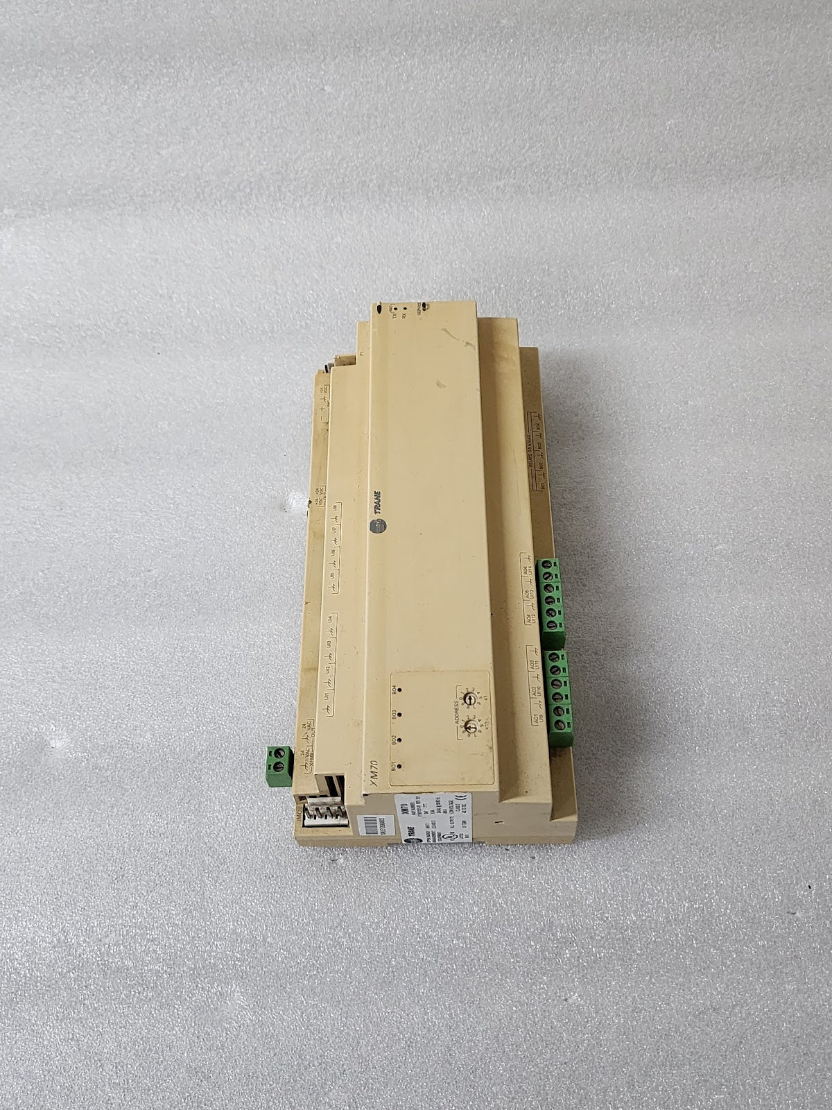 TRANE XM70 PROGRAMMABLE CONTROLLER X13651551-01 REV 101