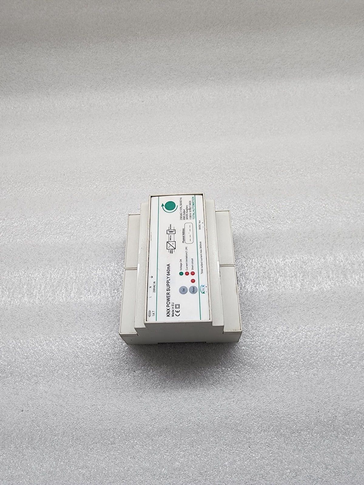 TOTAL AUTOMATION 119914 161921 640MA KNX POWER SUPPLY 640MA 230VAC