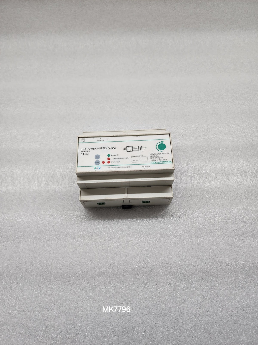 TOTAL AUTOMATION 119914 161921 640MA KNX POWER SUPPLY 640MA 230VAC