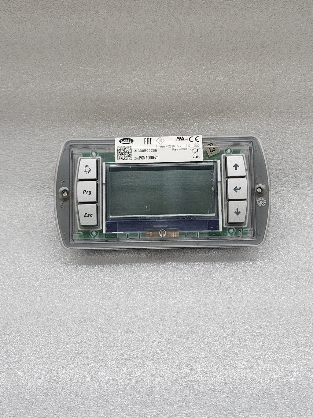 CAREL PGN1000FZ1 PANEL DISPLAY
