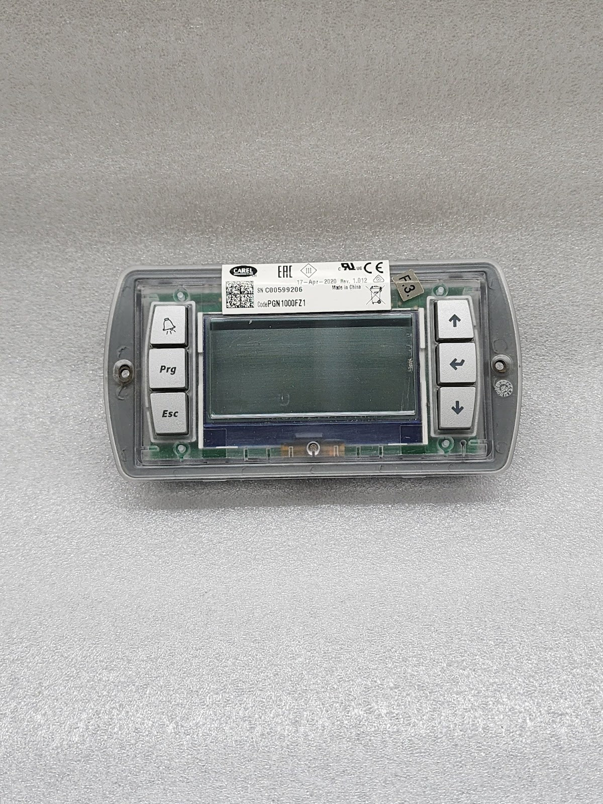 CAREL PGN1000FZ1 PANEL DISPLAY