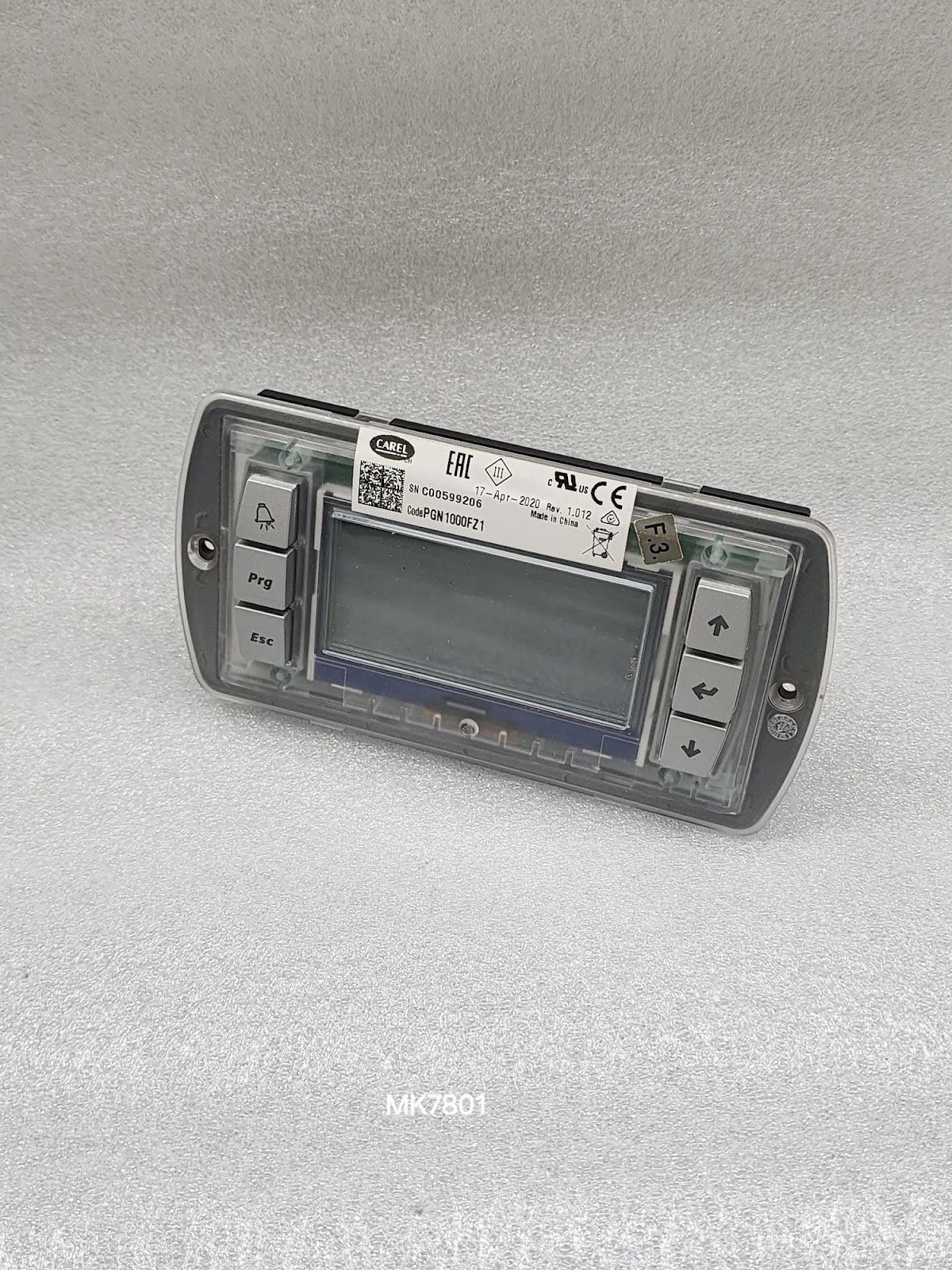 CAREL PGN1000FZ1 PANEL DISPLAY