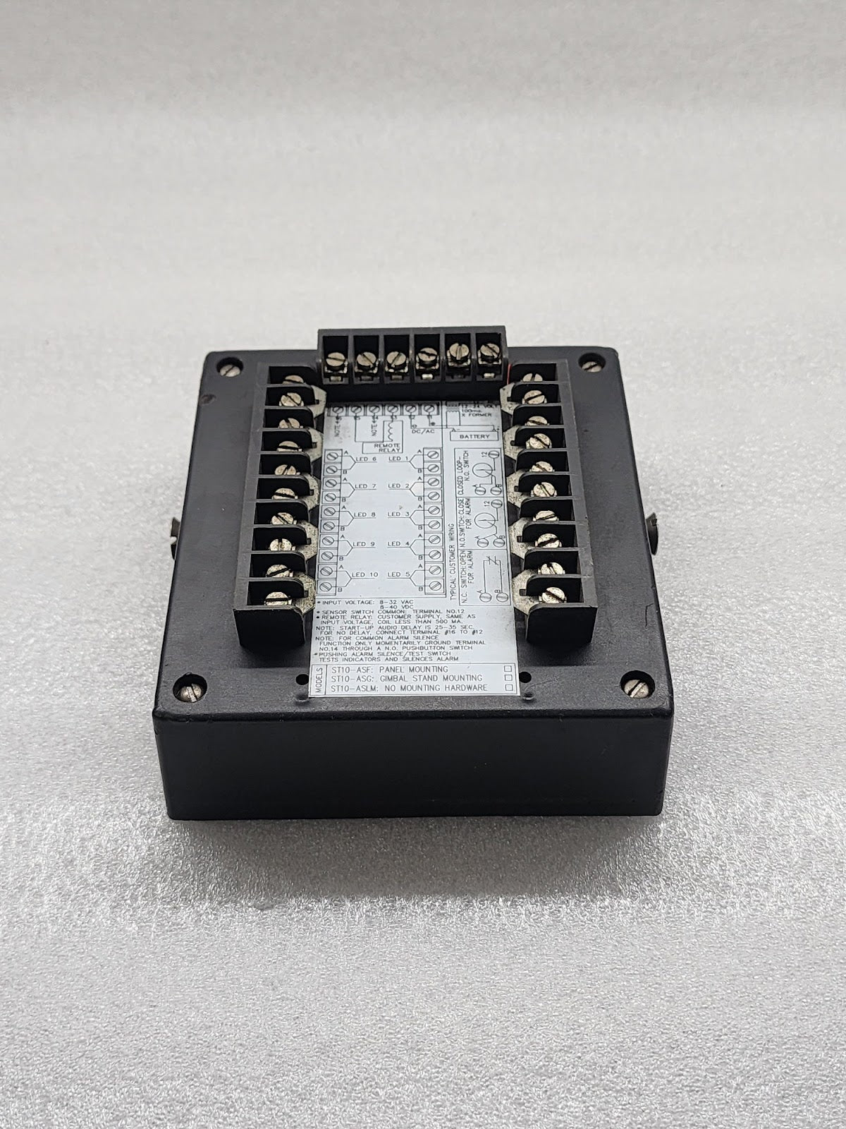 MURPHY ST10-AS REMOTE ALARM TATTETALE ANNUNCIATOR