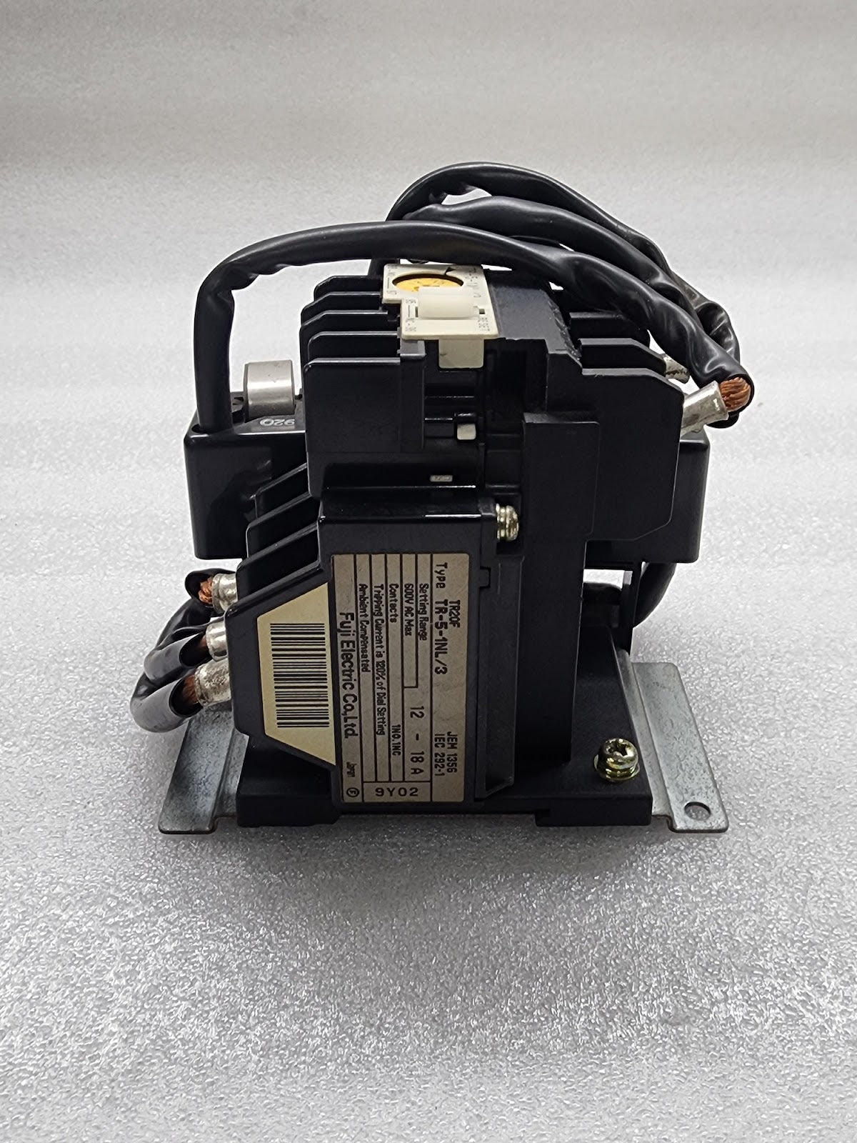 FUJI ELECTRIC TR-5-1NL/3 THERMAL OVERLOAD RELAY 12-18A