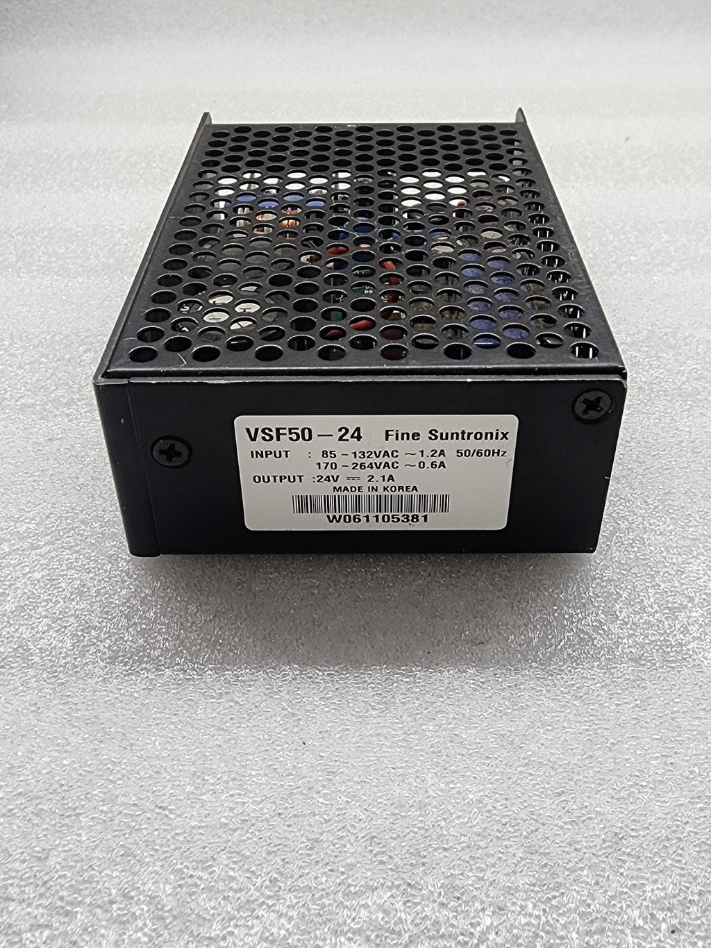 FINE SUNTRONIX VSF50-24 POWER SUPPLY 24VDC 2.1A