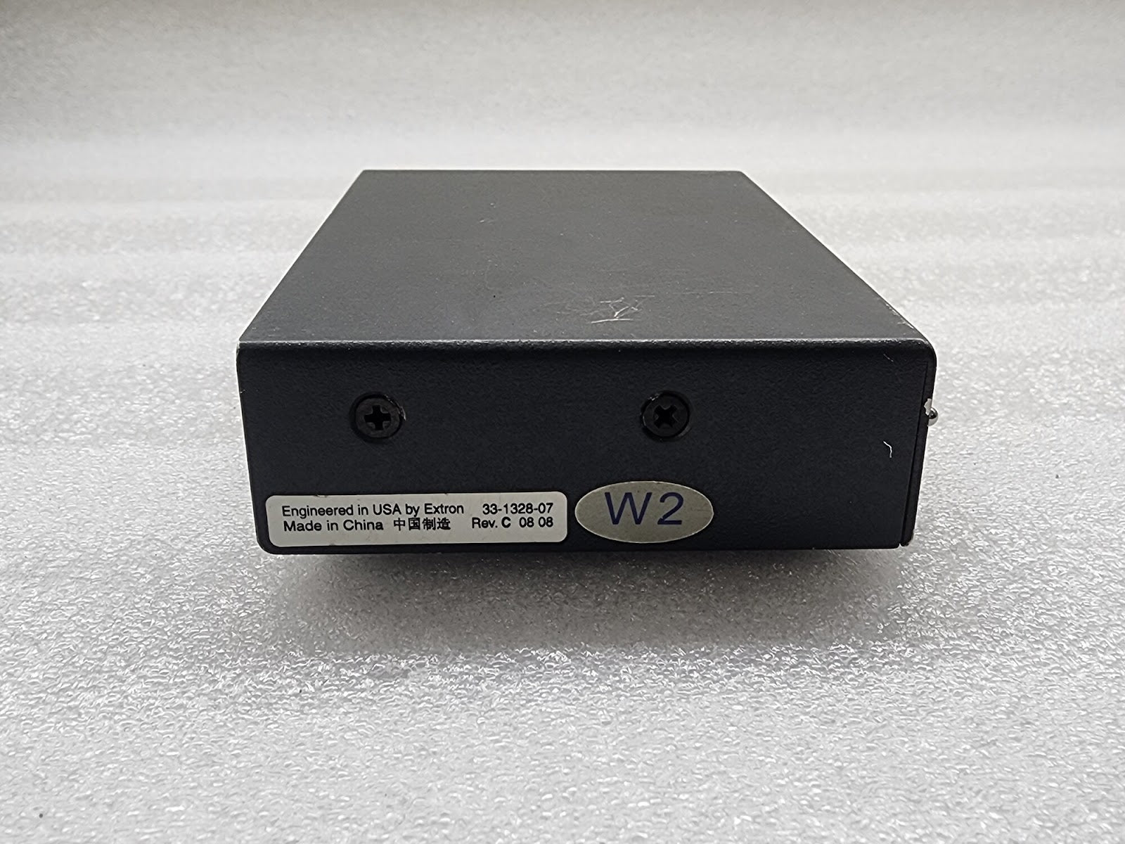 EXTRON VSW 2VGA A SWITCHERS 33132807 REV C