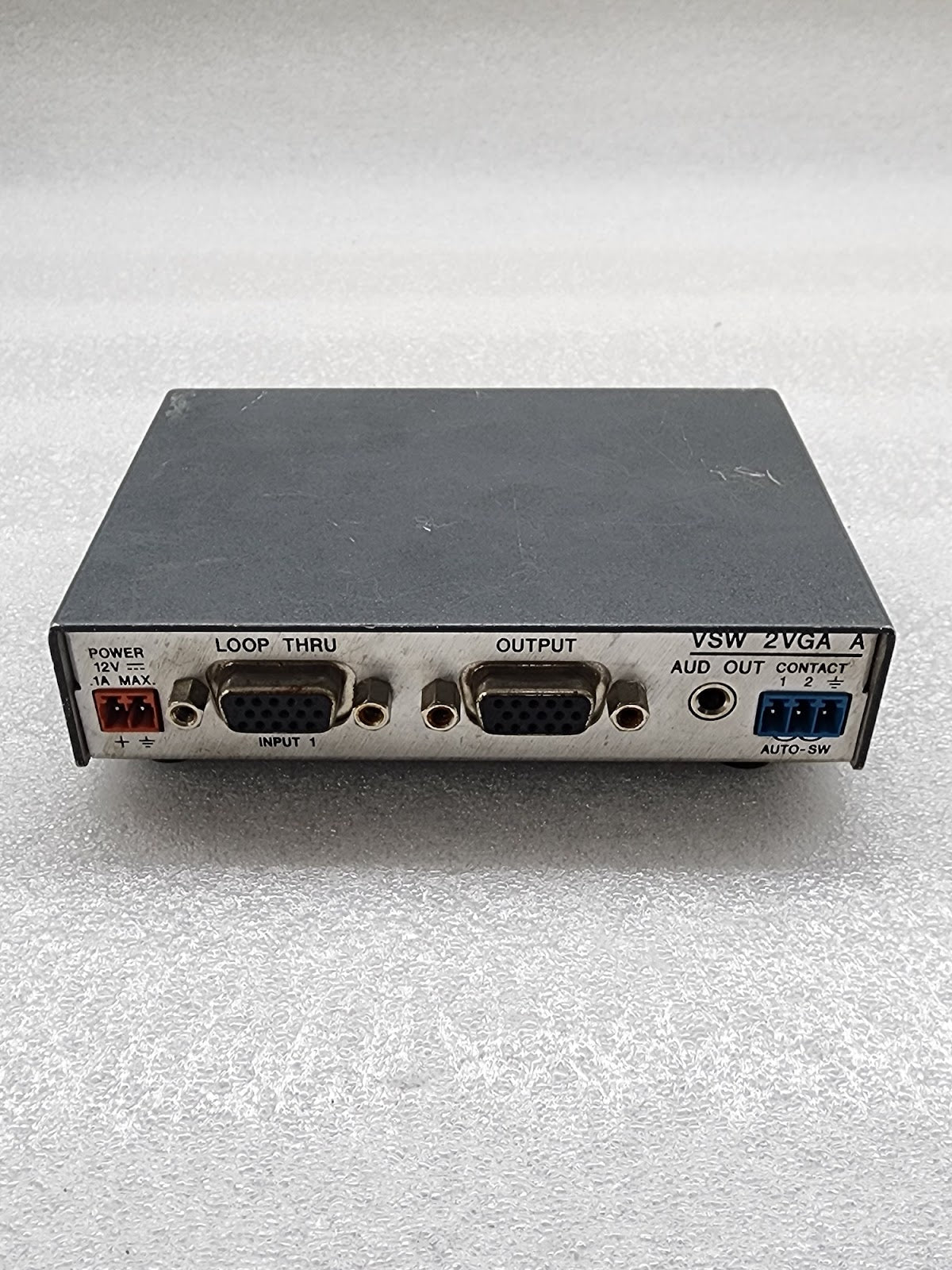 EXTRON VSW 2VGA A SWITCHERS 33132807 REV C