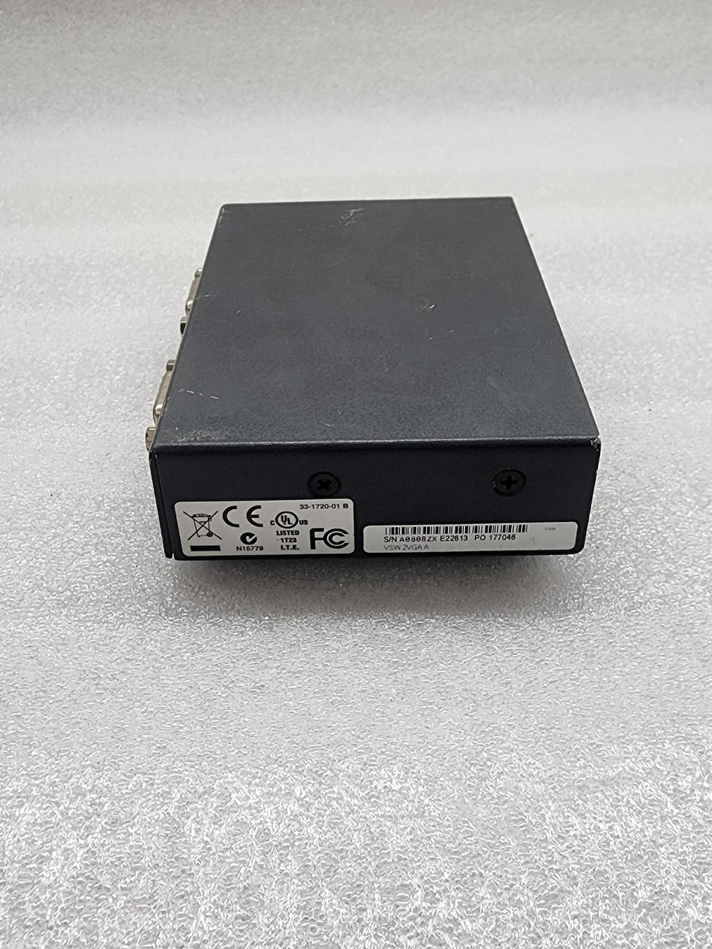 EXTRON VSW 2VGA A SWITCHERS 33132807 REV C