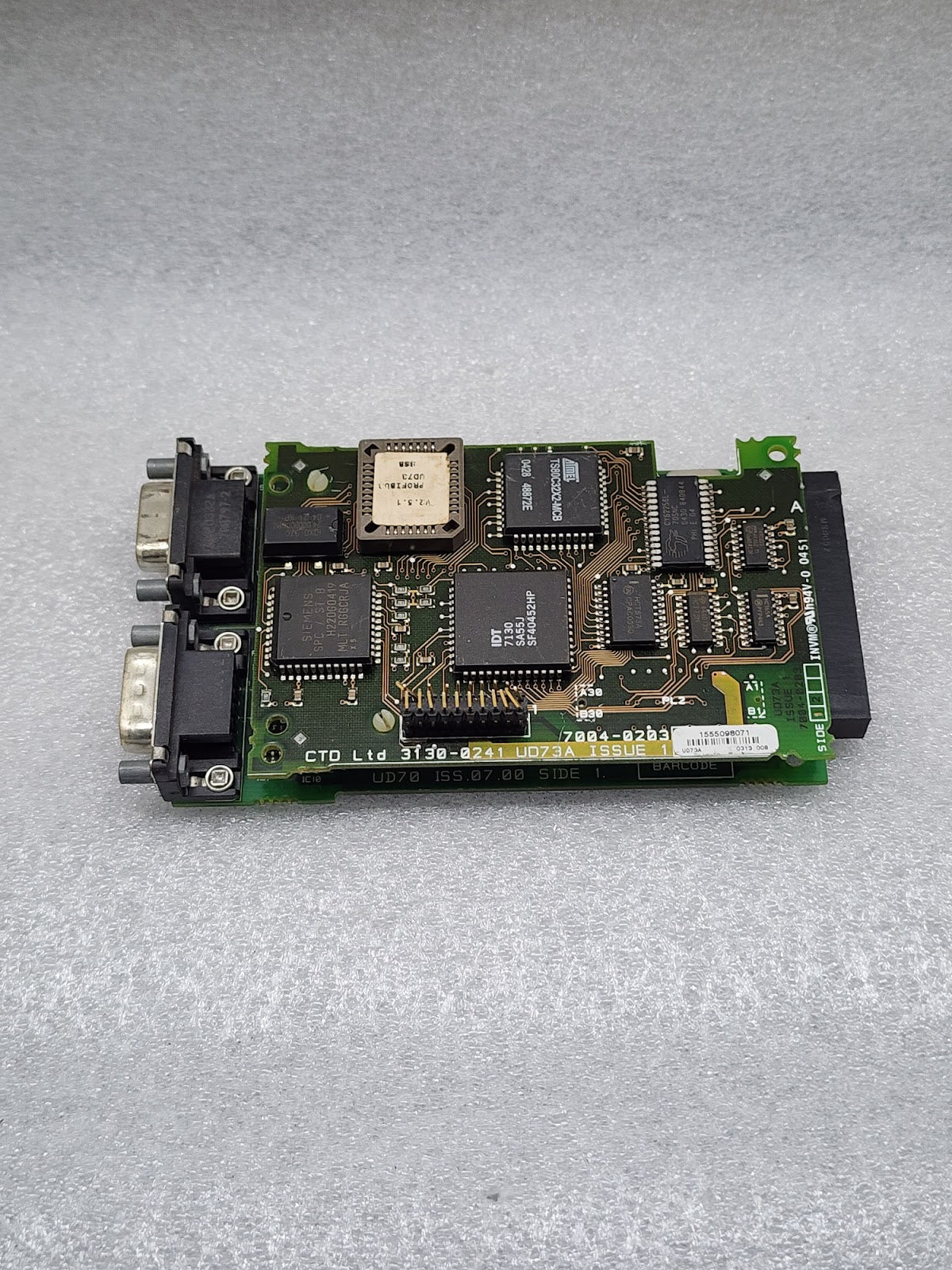 CTD LTD 3130-0241 UD73A PCB UD70 ISS.07.00