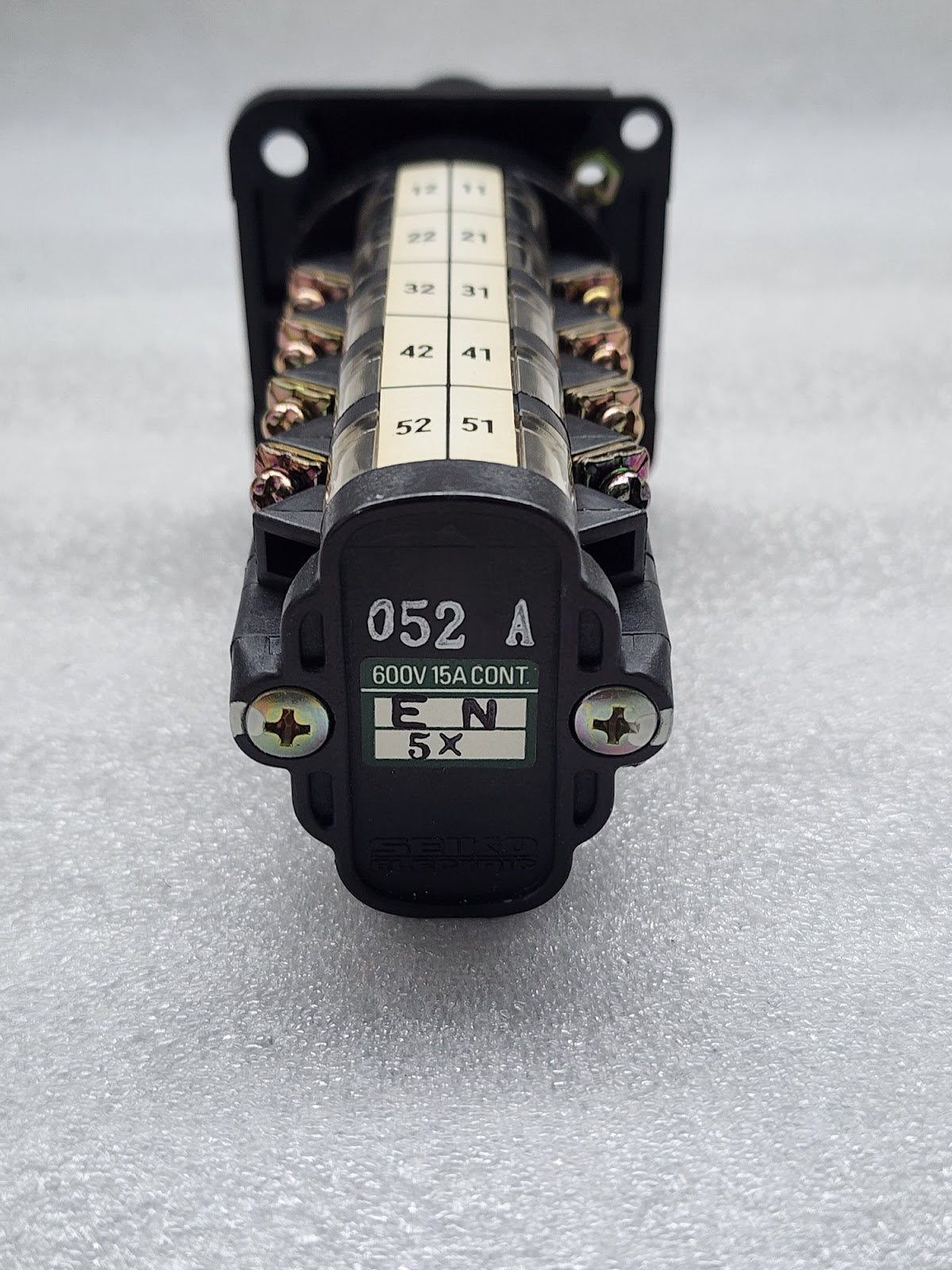 SEIKO ELECTRIC EN5X CAM SWITCH 600 15A 052 A