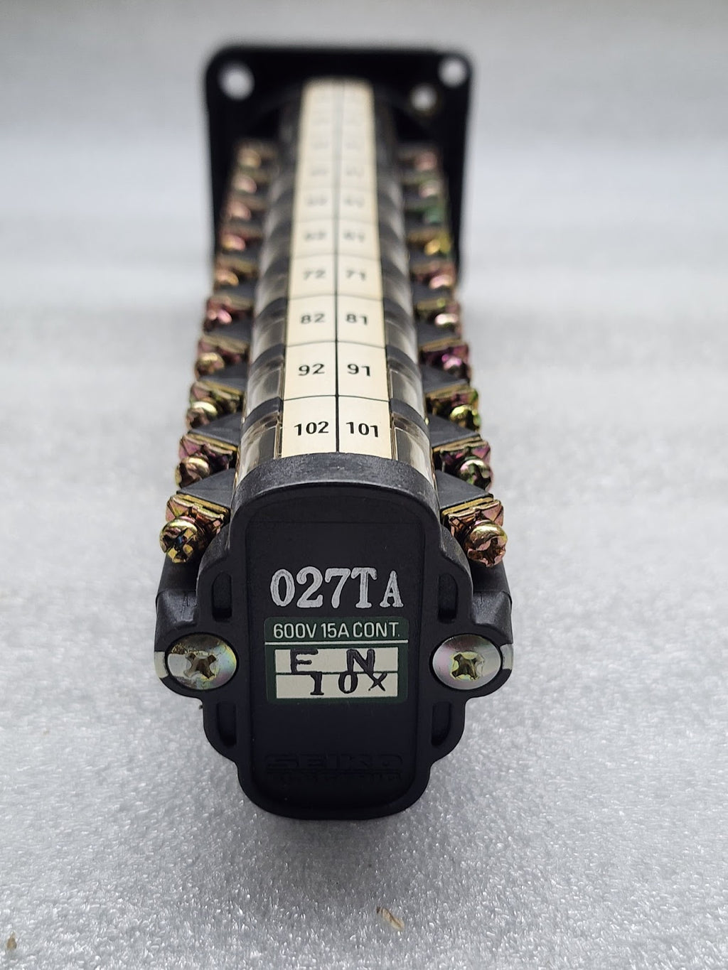 SEIKO ELECTRIC EN10X CAM SWITCH 600V 15A 027TA