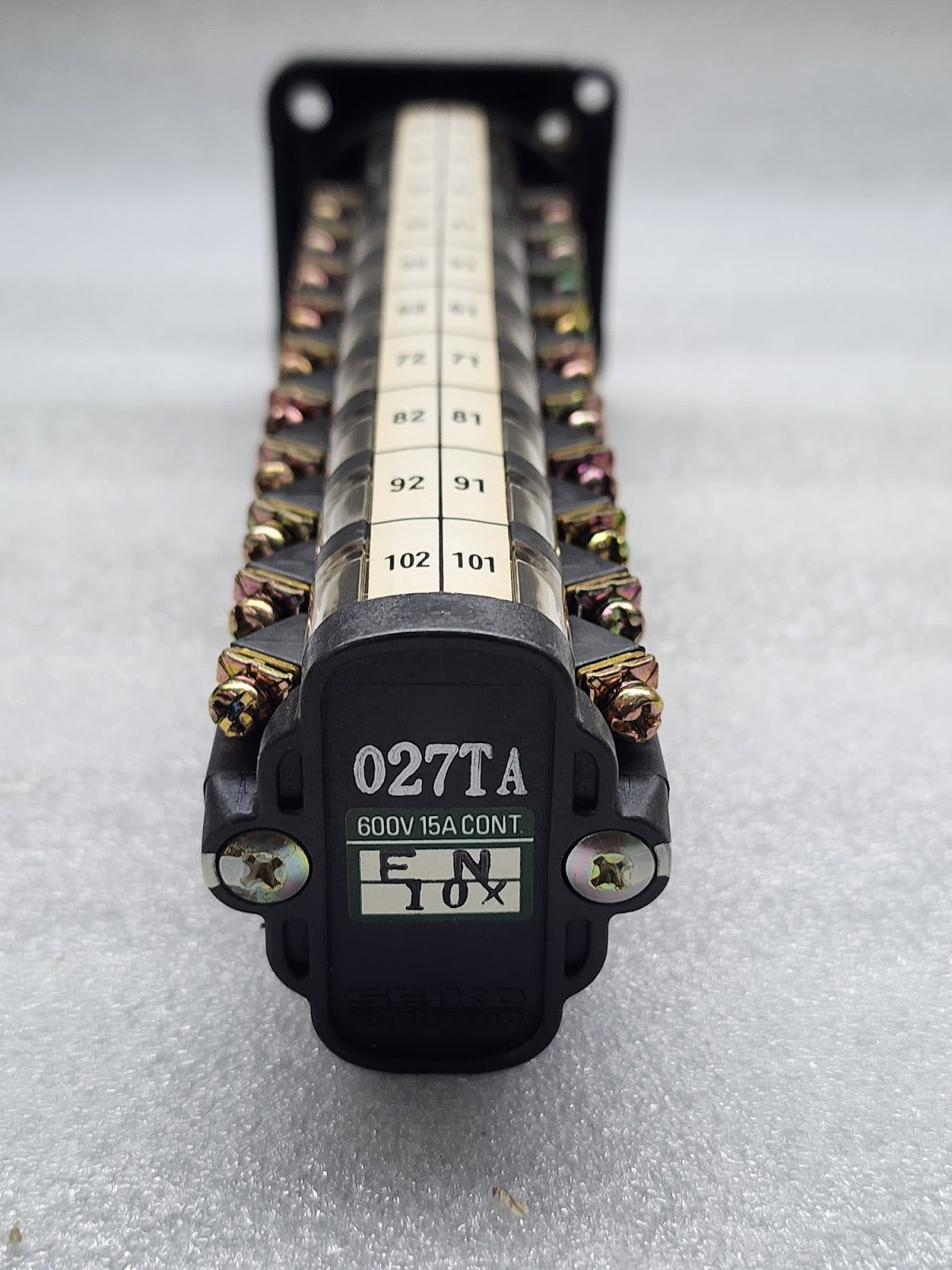 SEIKO ELECTRIC EN10X CAM SWITCH 600V 15A 027TA