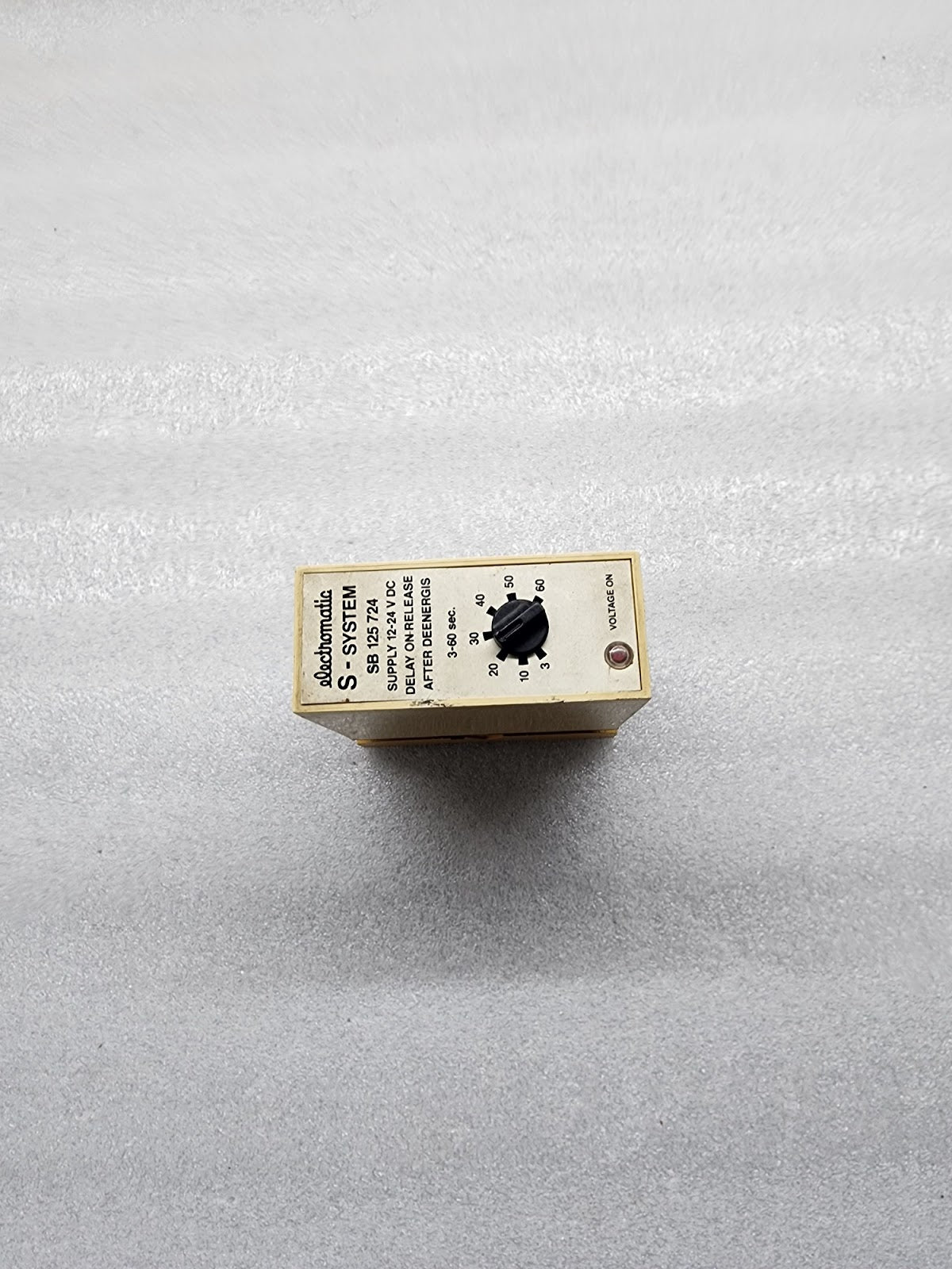 ELECTROMATIC SB 125 724 DELAY ON-RELEASE AFTER DEENERGIS
