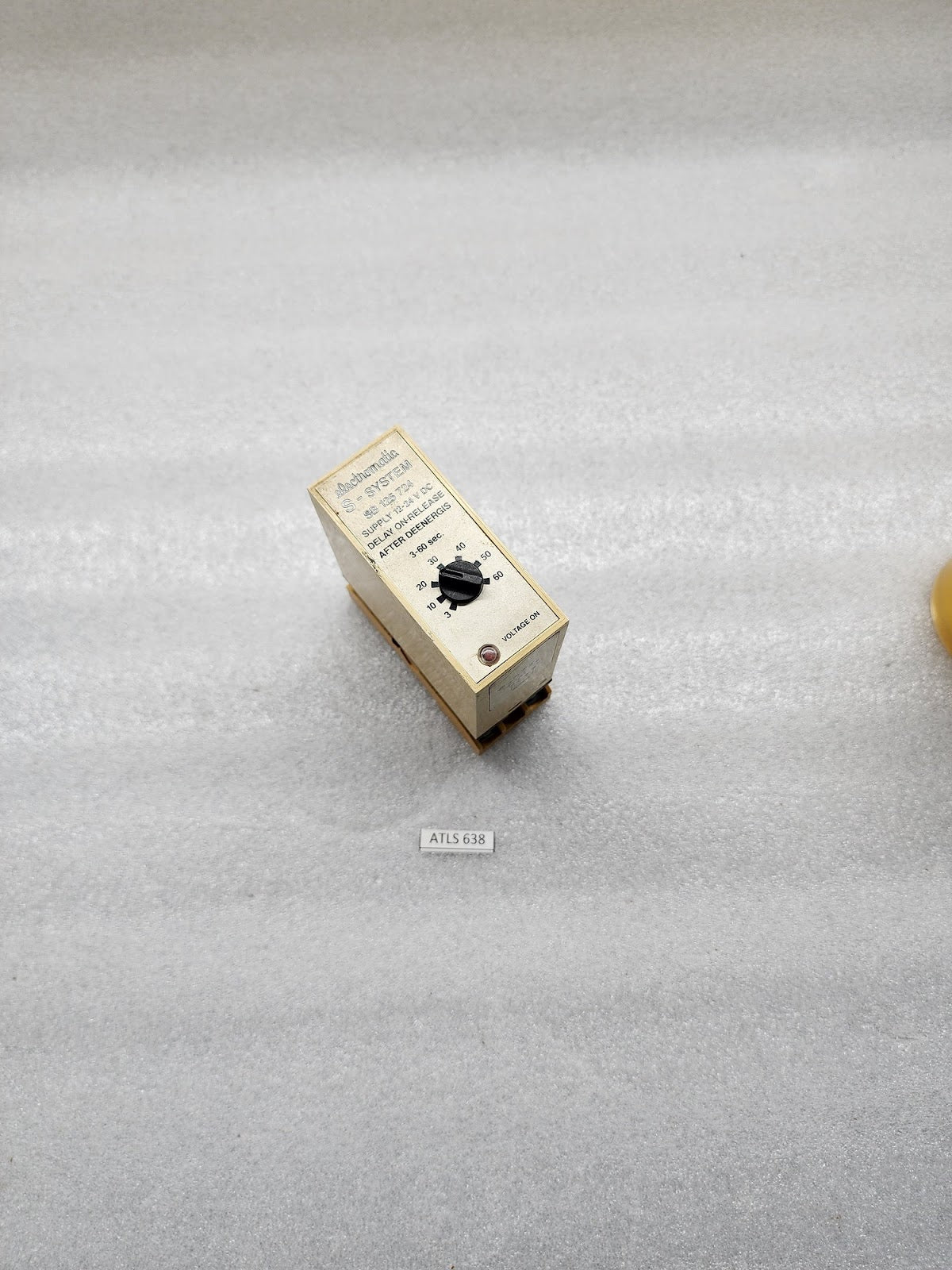ELECTROMATIC SB 125 724 DELAY ON-RELEASE AFTER DEENERGIS