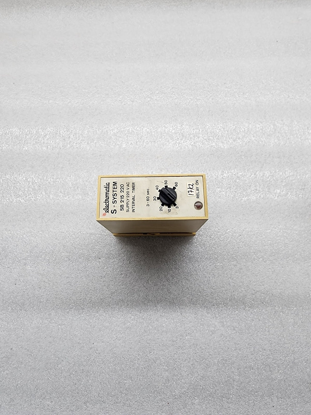 ELECTROMATIC SB215220 INTERVAL TIMER 220VAC