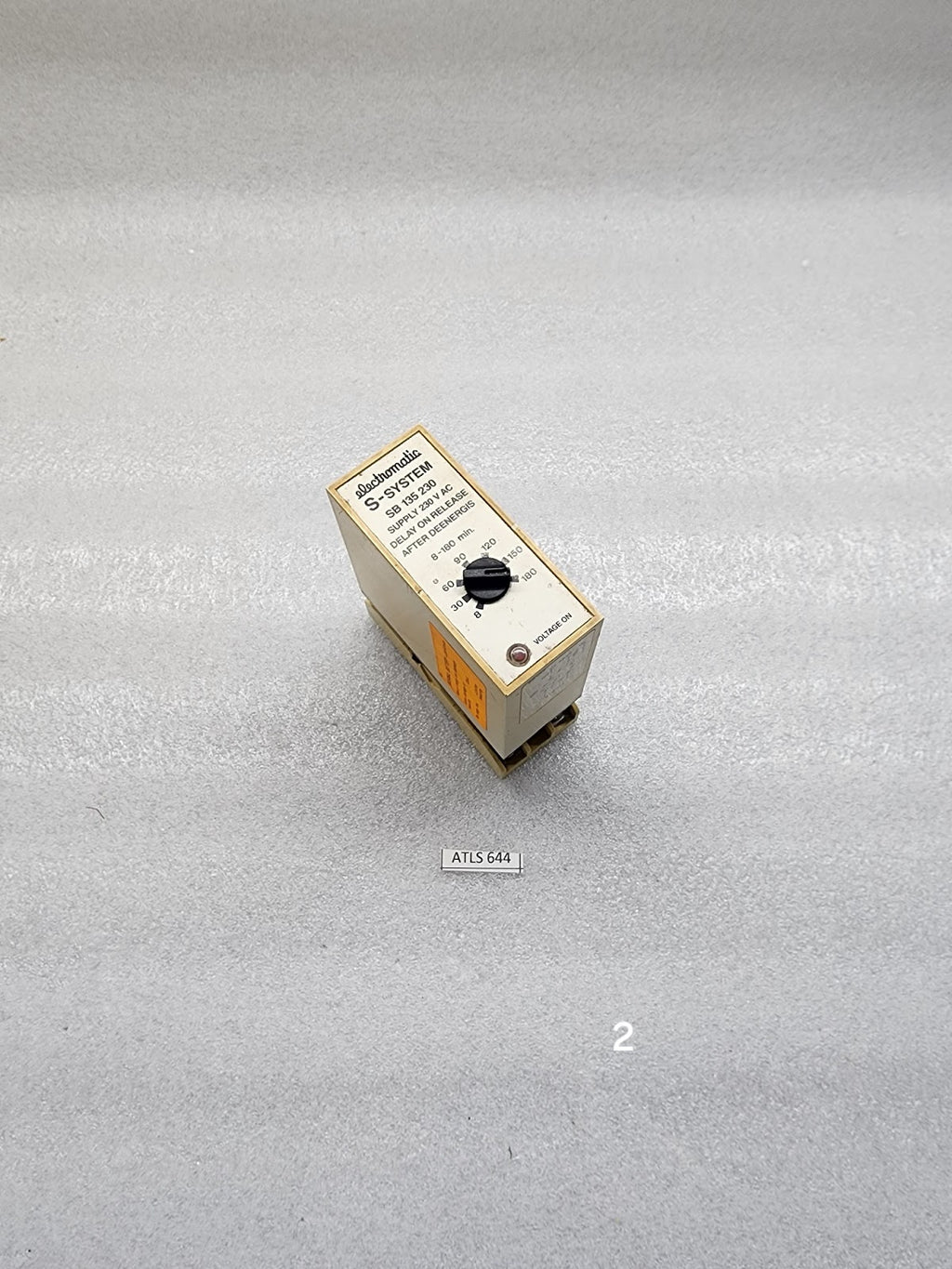 ELETROMATIC SB135230 DELAY ON RELEASE AFTER DEENERGIS 230V