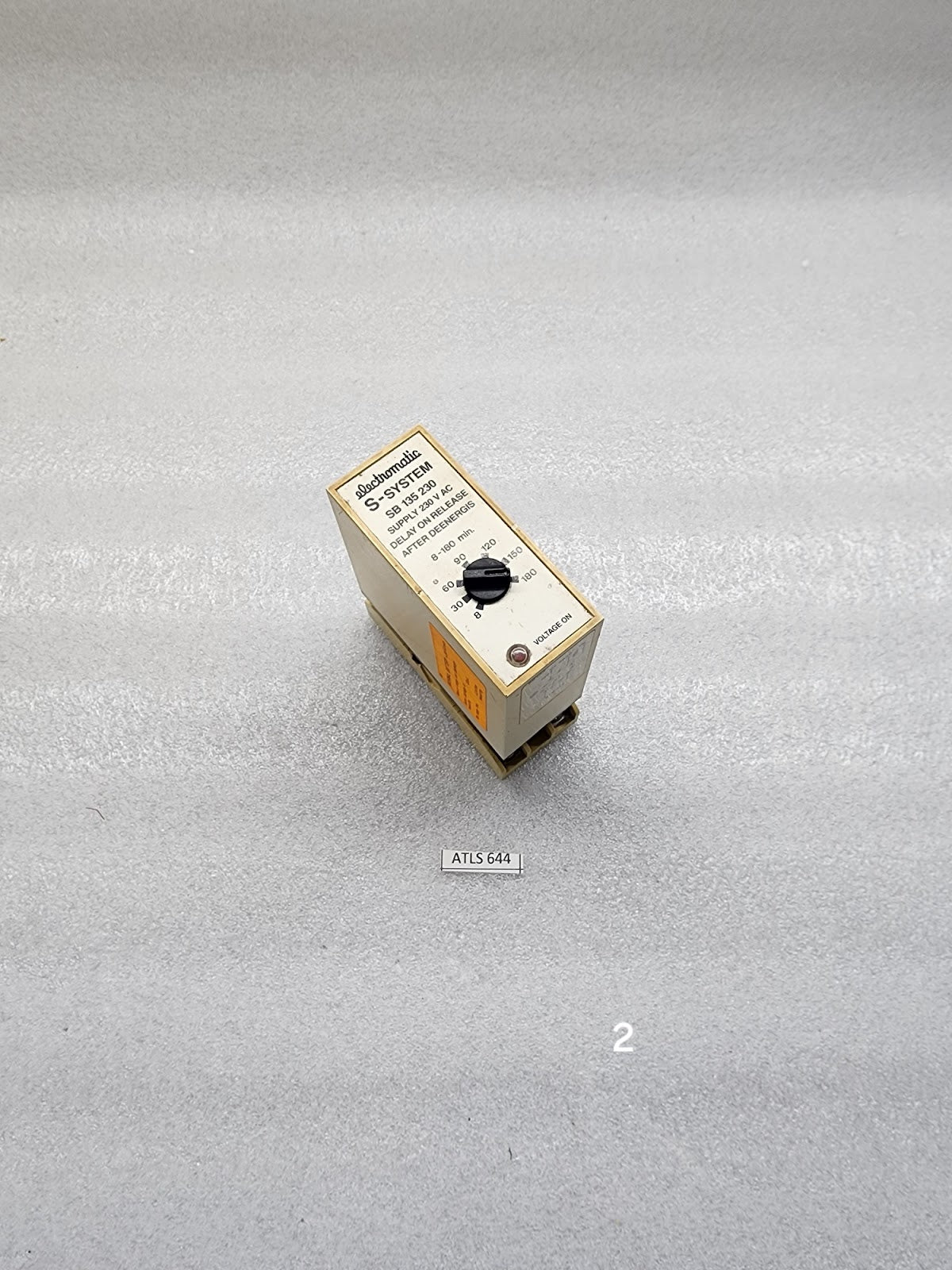 ELETROMATIC SB135230 DELAY ON RELEASE AFTER DEENERGIS 230V