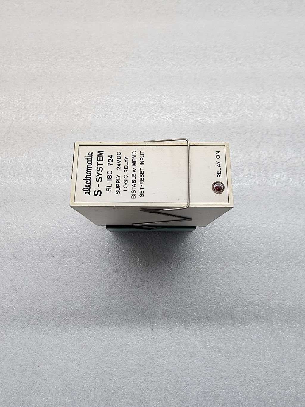 ELECTROMATIC SL180724 LOGIC RELAY BISTABLE W MEMO SET-RESET INPUT 24VDC