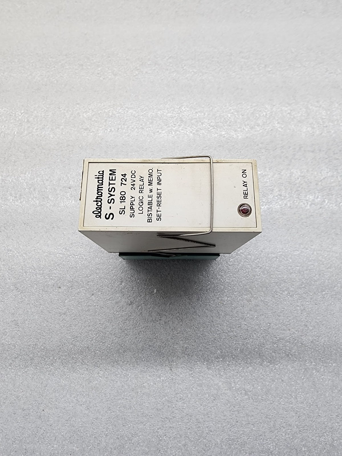 ELECTROMATIC SL180724 LOGIC RELAY BISTABLE W MEMO SET-RESET INPUT 24VDC