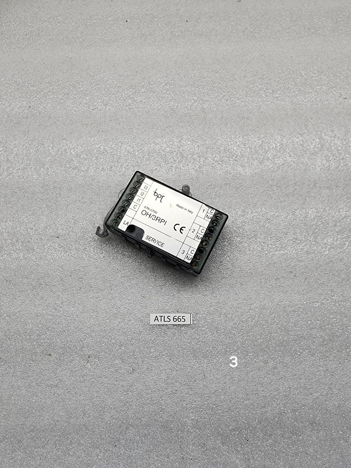 BPT OH/3RPI CONTROLLER 67600700