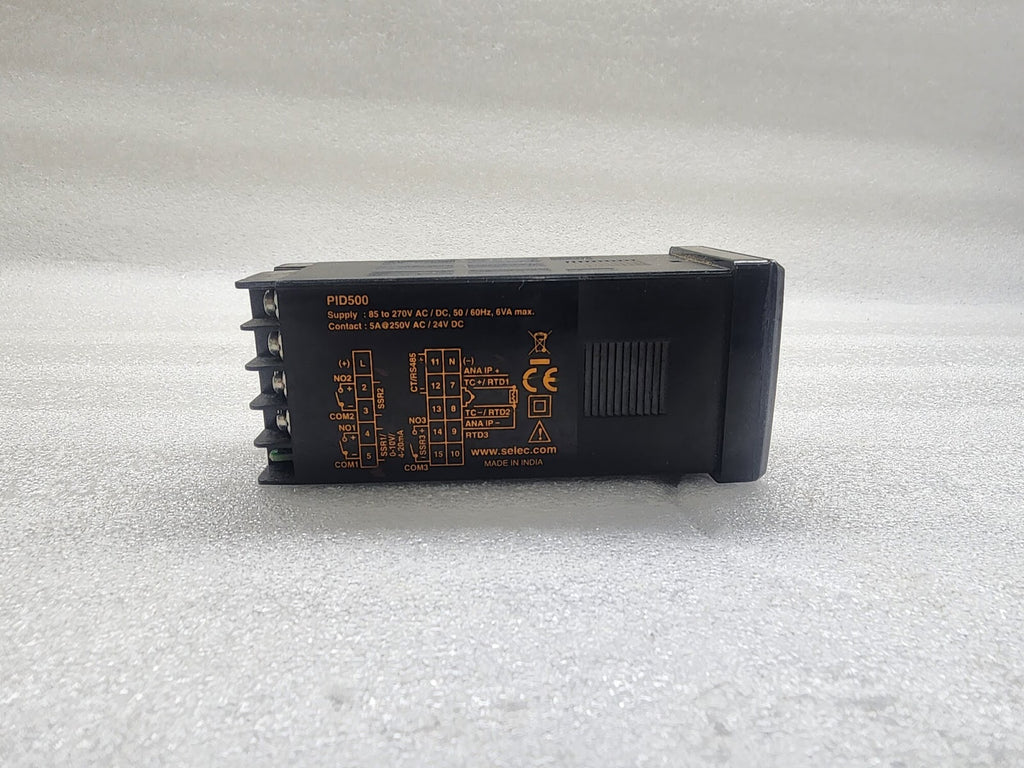 SELEC PID500 CONTROLLER PID500-0-0-01 V2 85-270VAC/DC