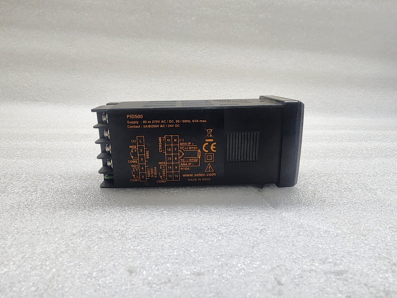 SELEC PID500 CONTROLLER PID500-0-0-01 V2 85-270VAC/DC