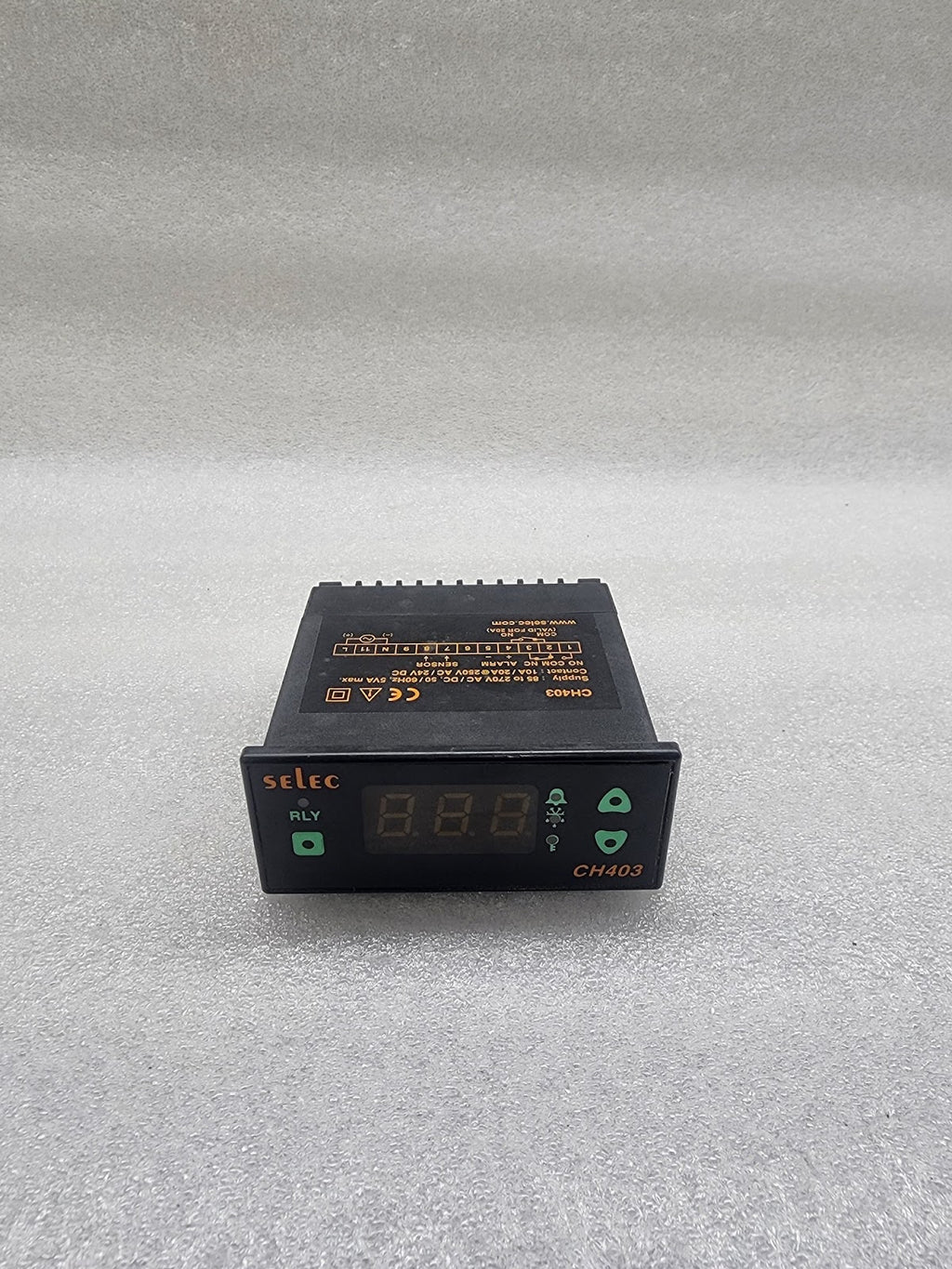 SELEC CH403 CONTROLLER CH403-1-NTC 85-270V AC/DC