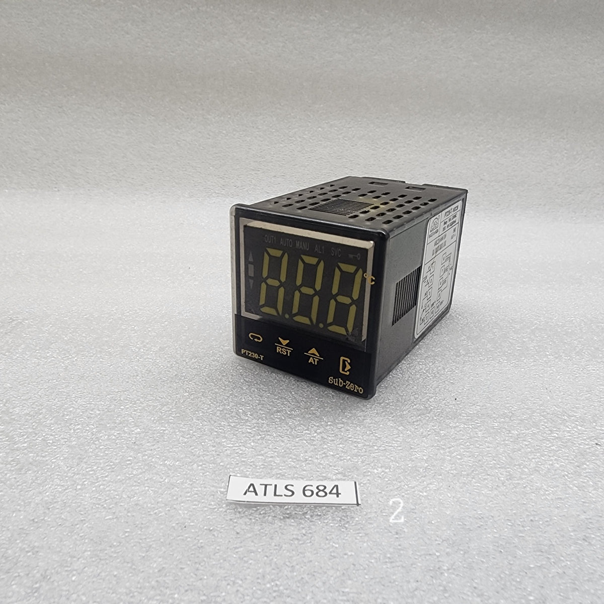 SUB-ZERO PT230-T TEMPERATURE CONTROLLER PT230-T-W2C30 250VAC 10A