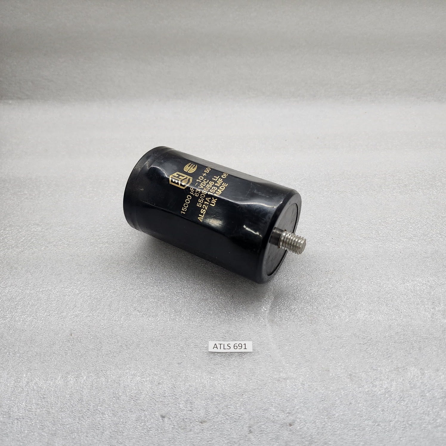 BHC AEROVAX ALS21A 153 MF 063 ELECTROLYTIC CAPACITOR 55/085/56 LL