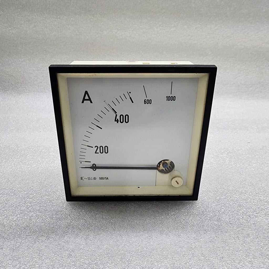 AMMETER CT 500/5A 0-1000A